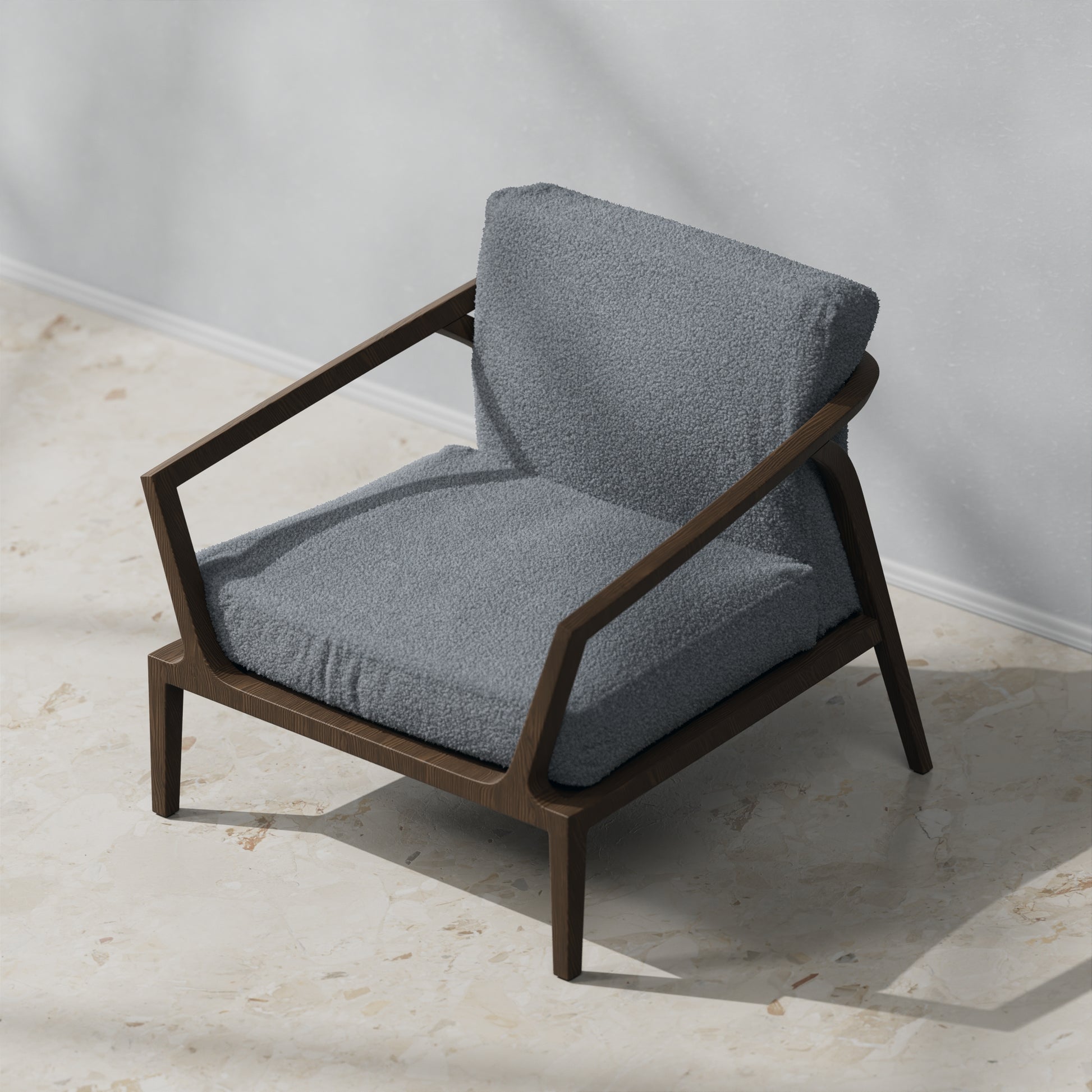 Boucle Dark Grey
