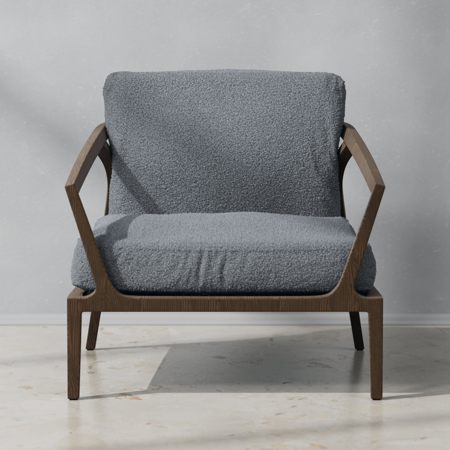 Boucle Dark Grey