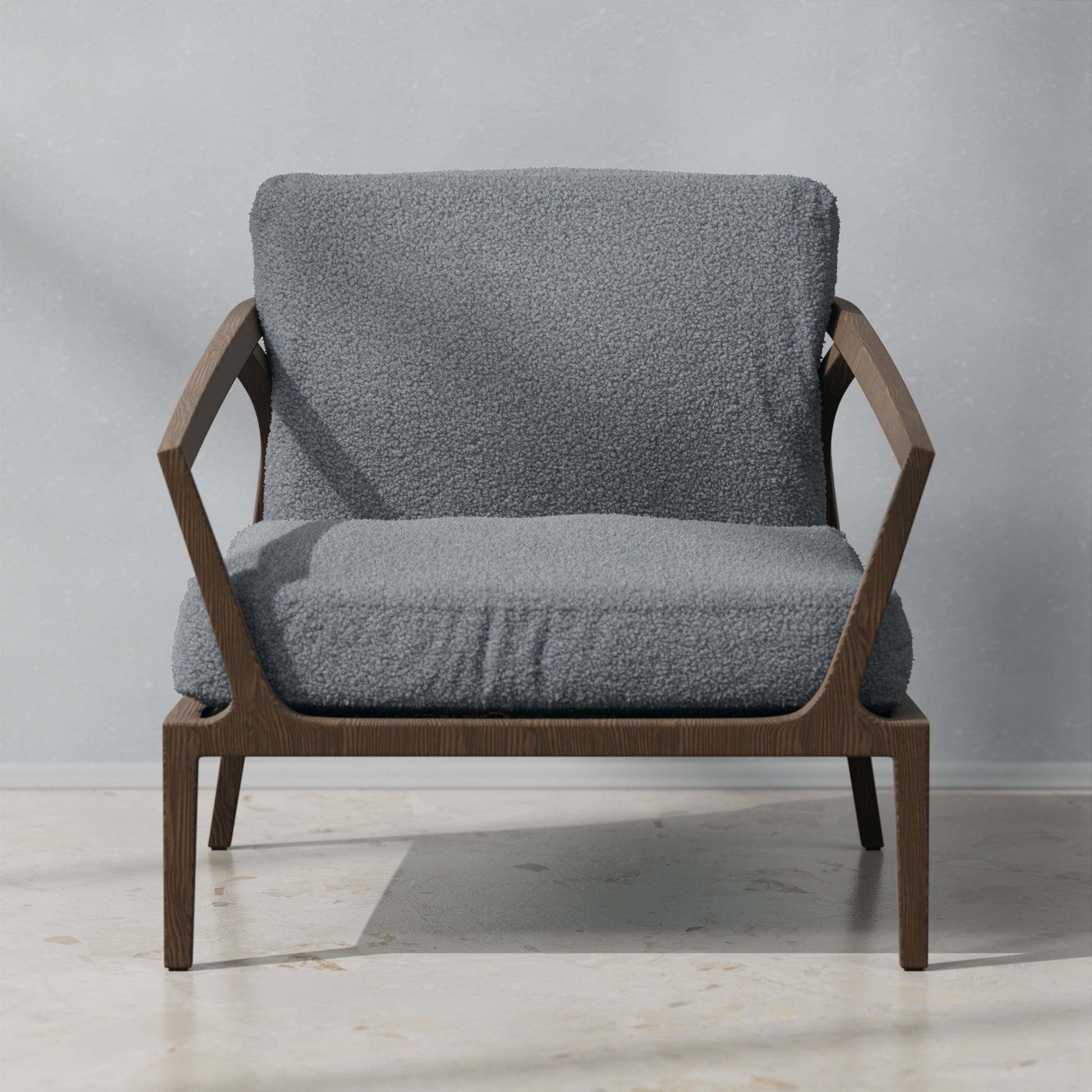 Boucle Dark Grey