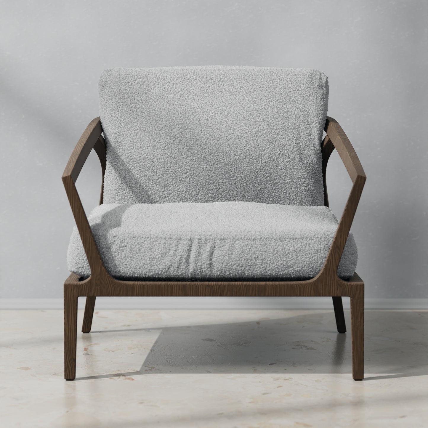 Boucle Light Grey