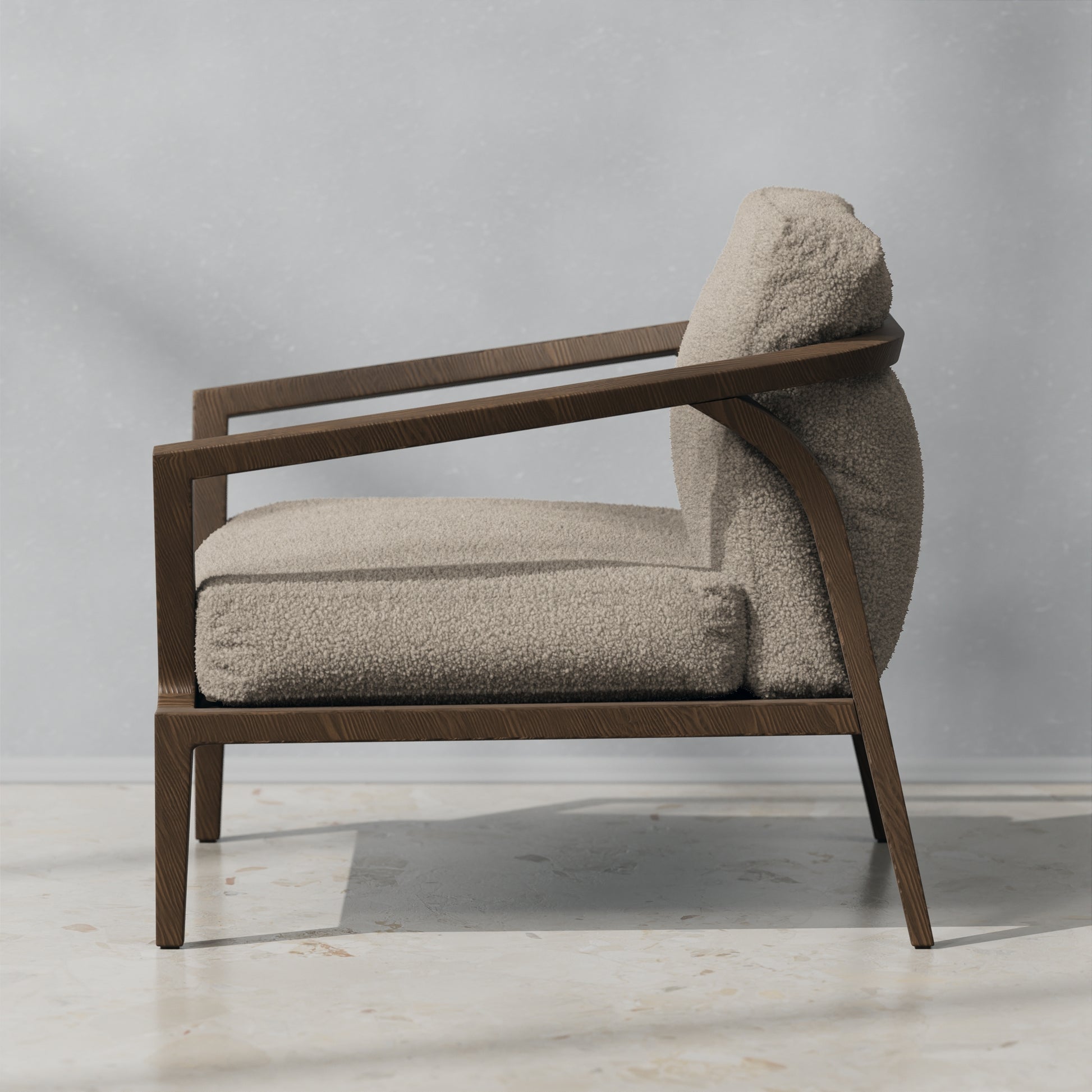 Boucle Taupe
