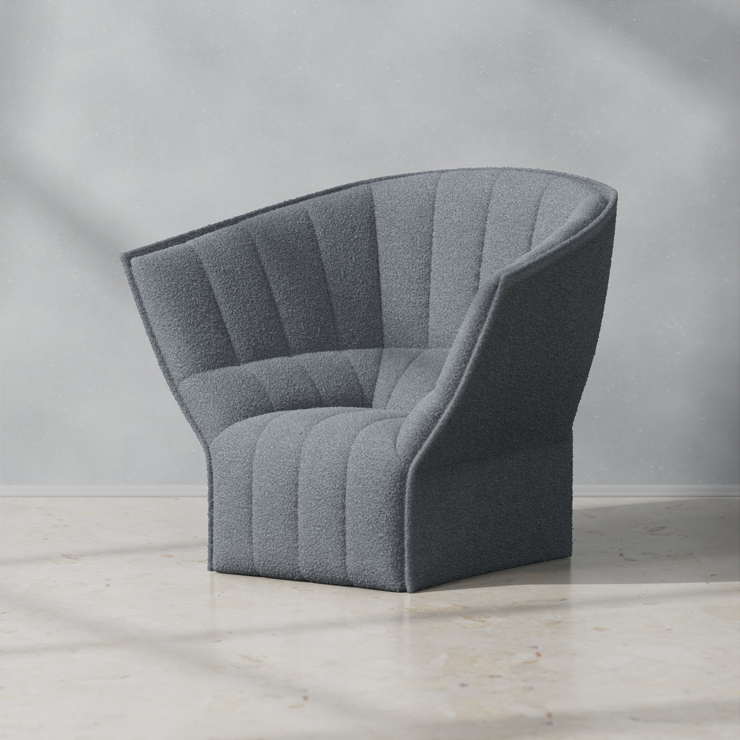 Boucle Dark Grey