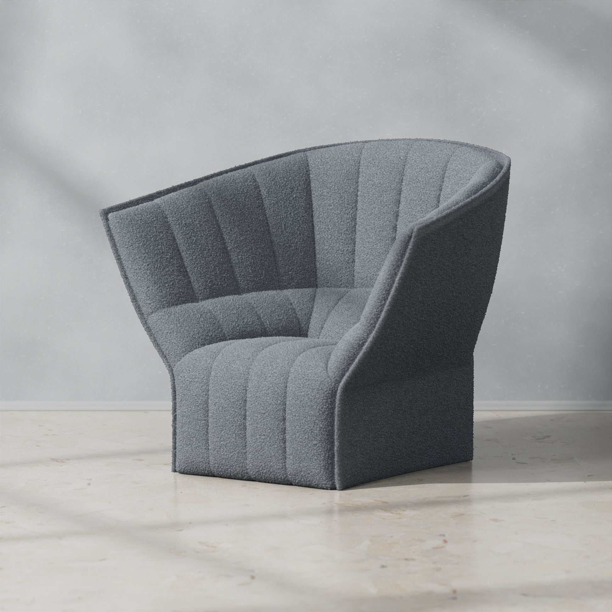 Boucle Dark Grey