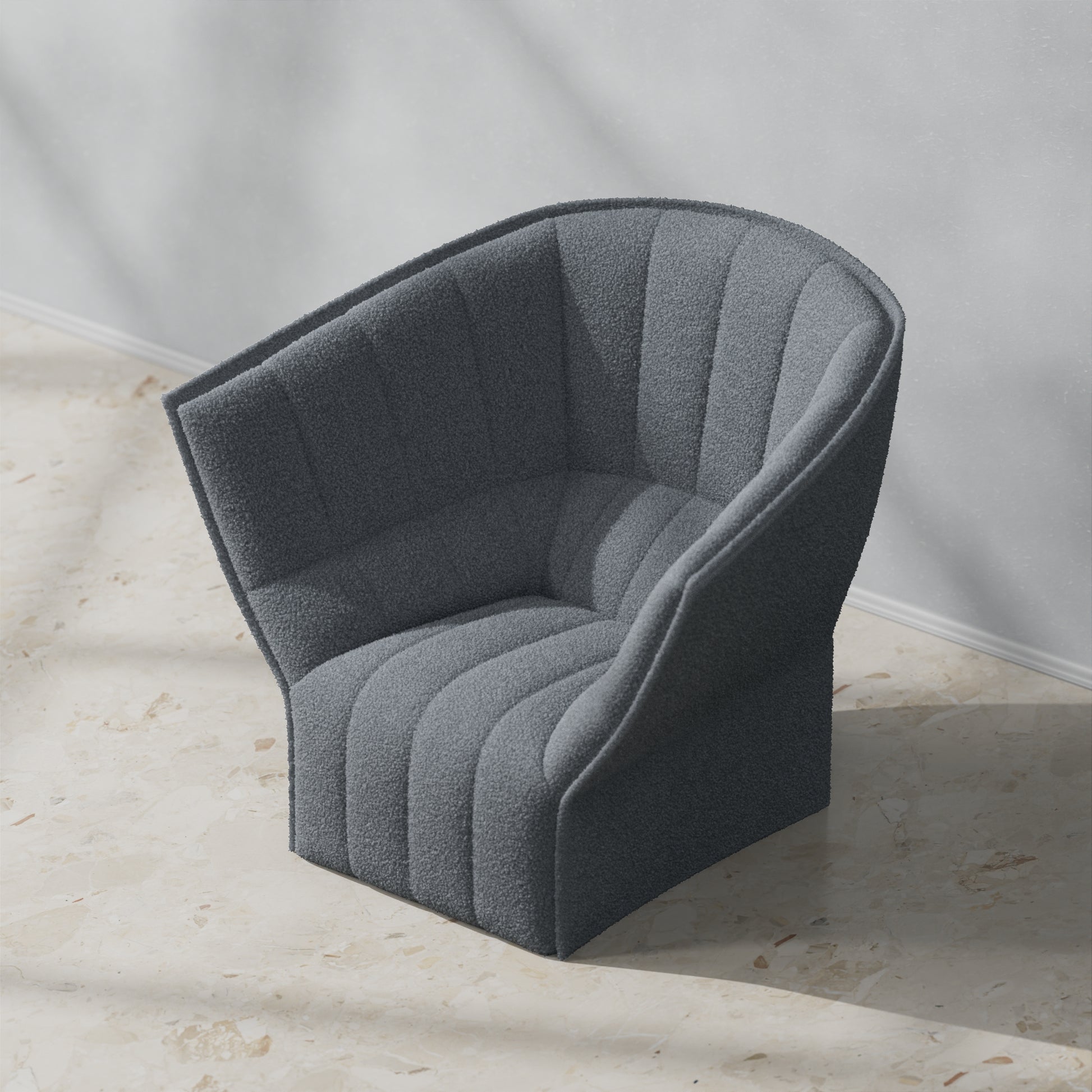 Boucle Dark Grey