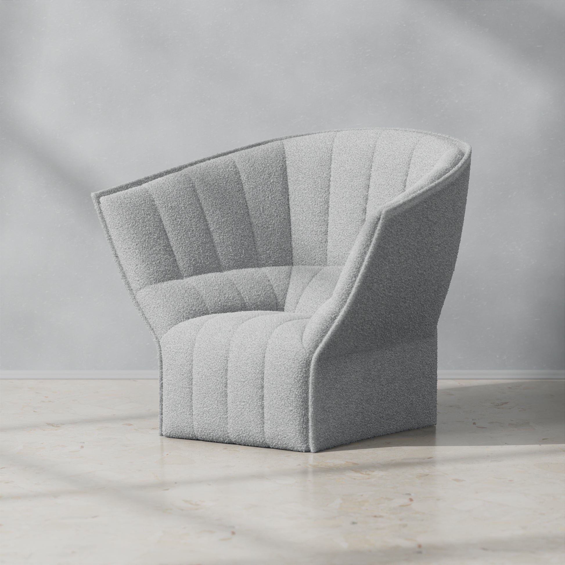 Boucle Light Grey