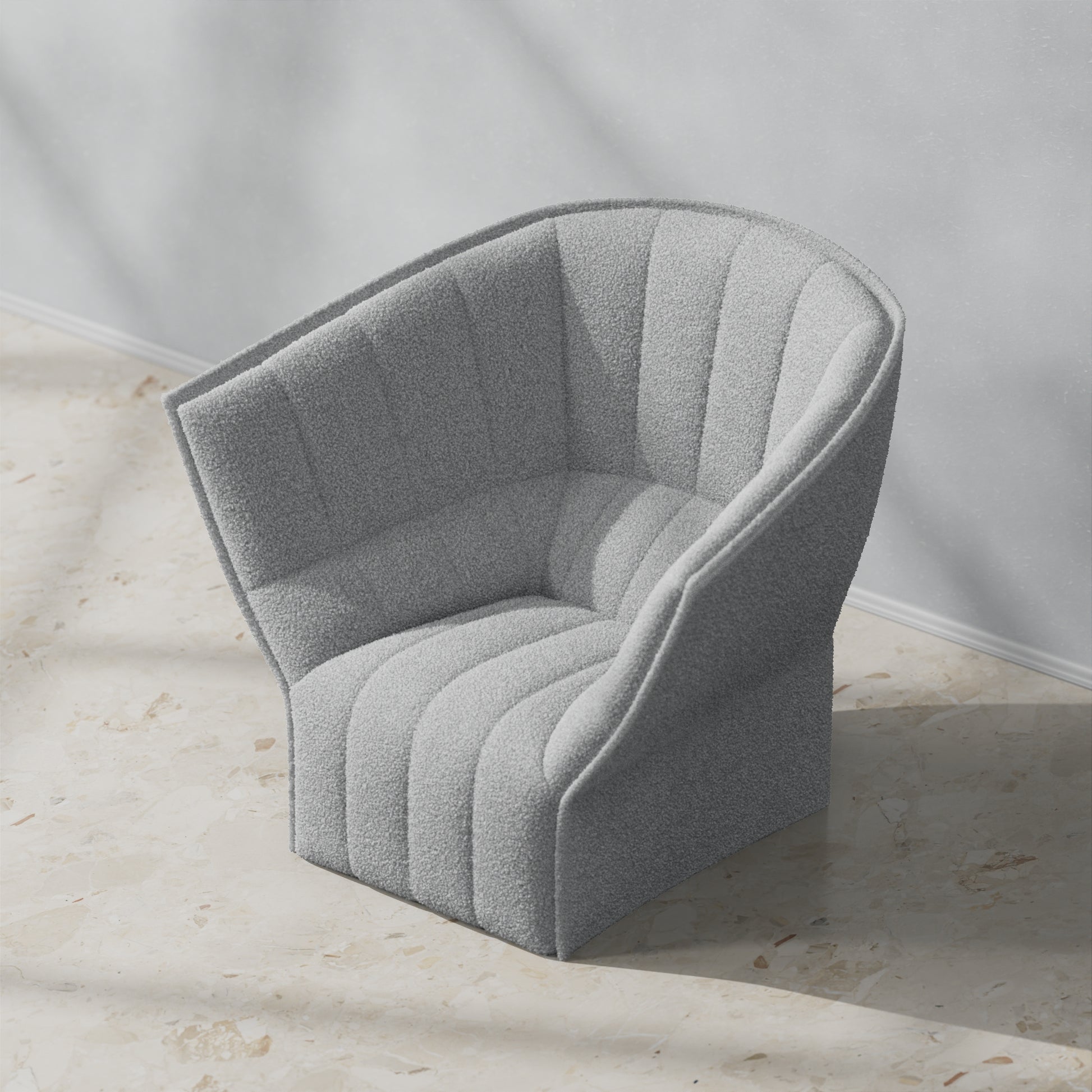 Boucle Light Grey