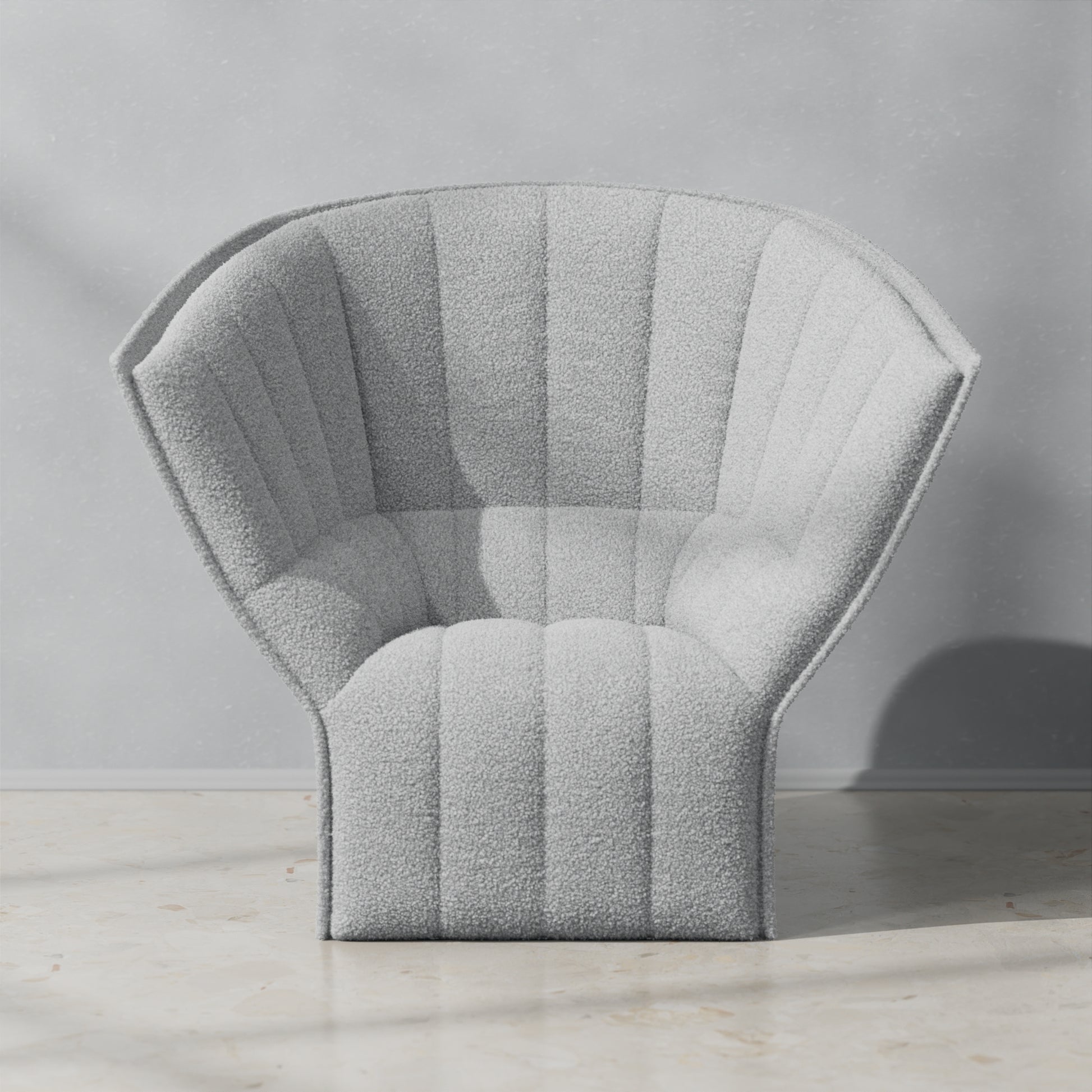 Boucle Light Grey