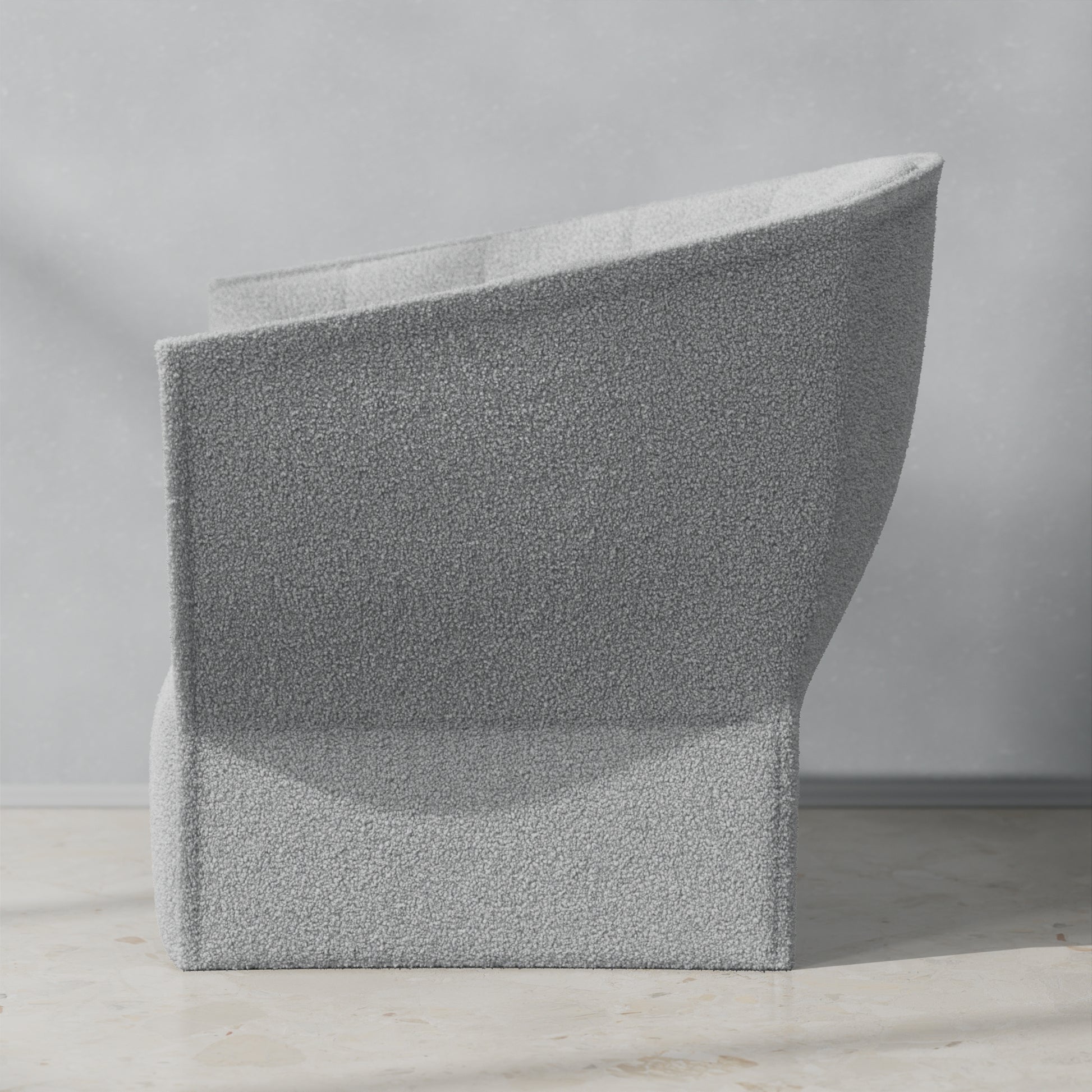 Boucle Light Grey