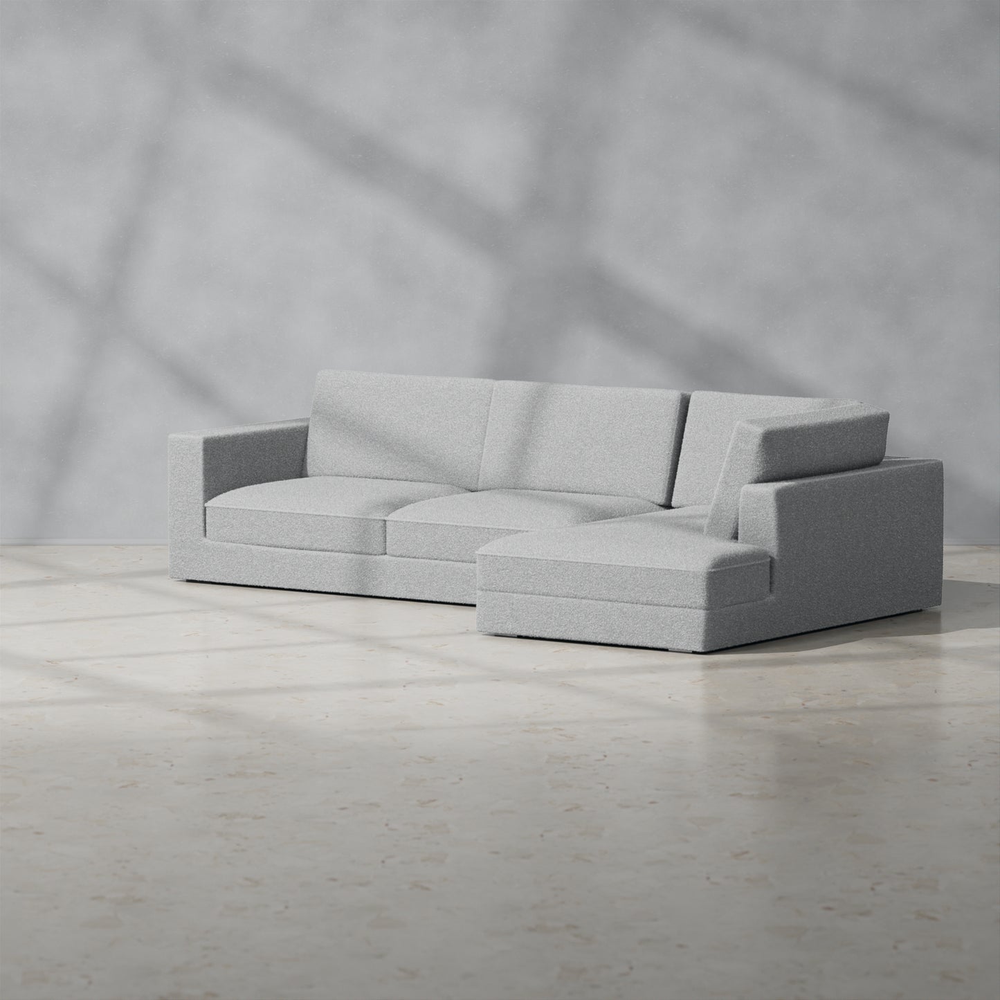 Boucle Light Grey