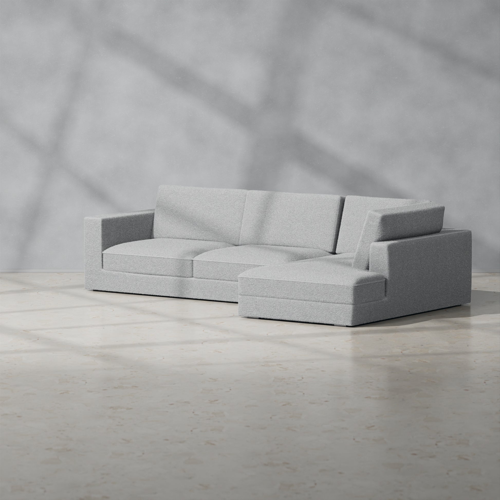 Boucle Light Grey