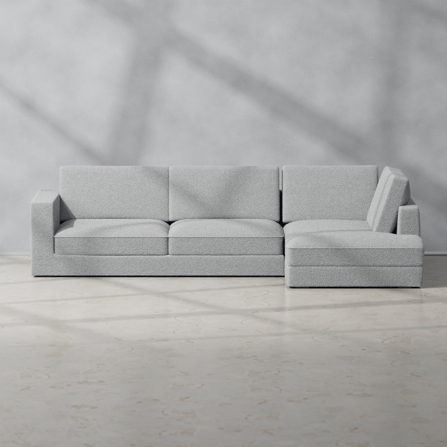 Boucle Light Grey