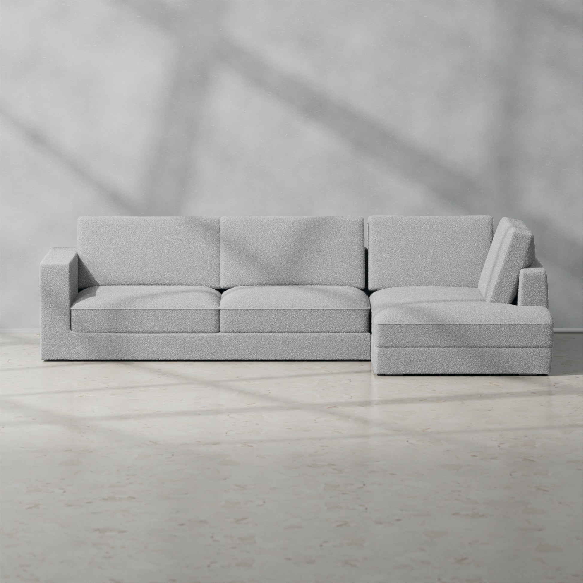 Boucle Light Grey