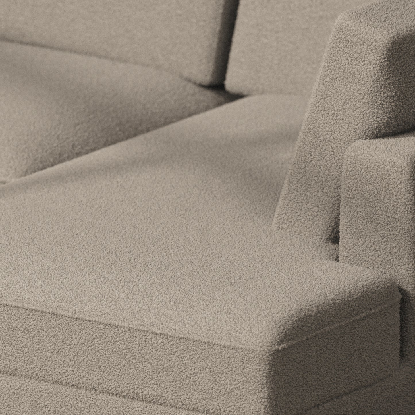 Boucle Taupe