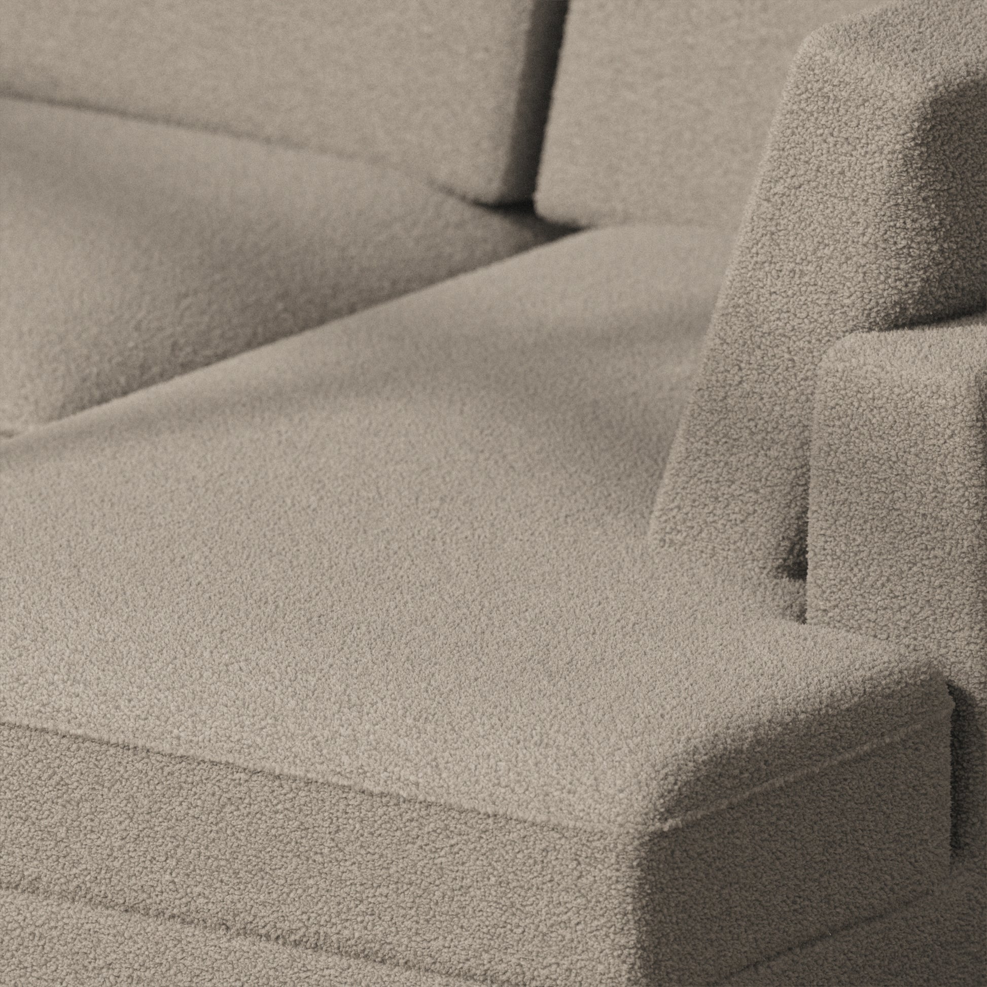 Boucle Taupe
