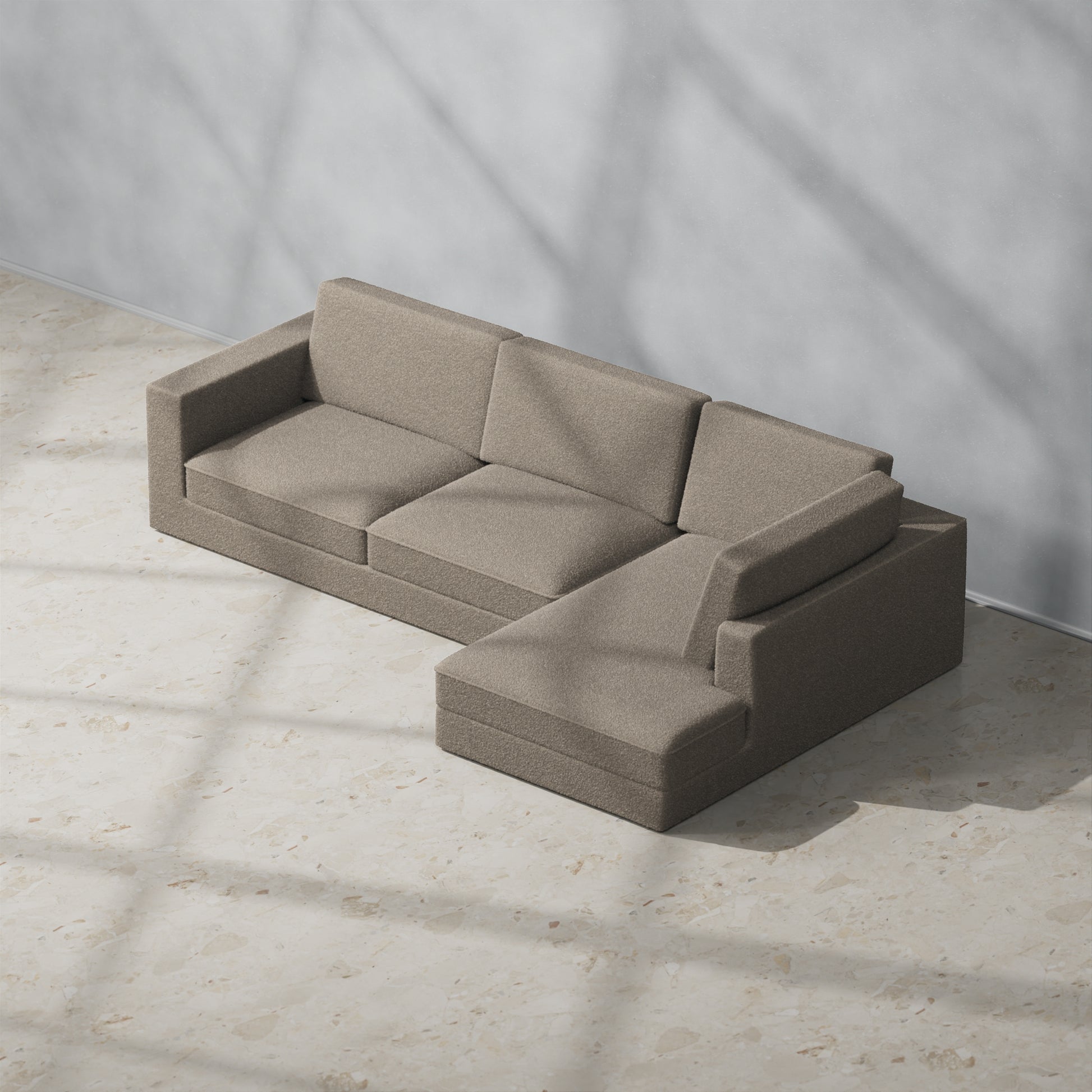 Boucle Taupe