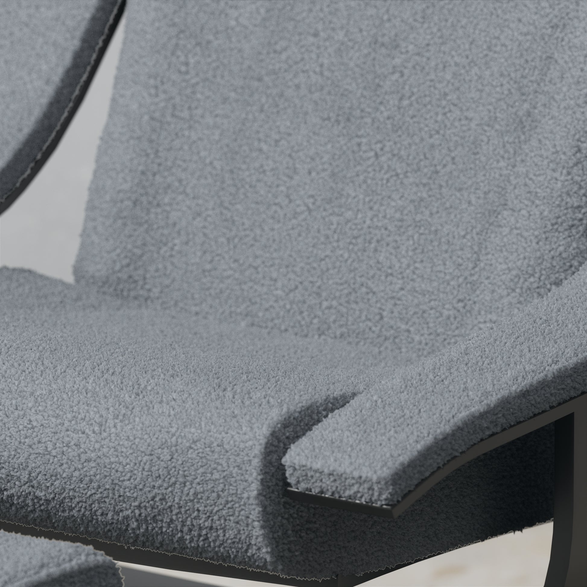 Boucle Dark Grey