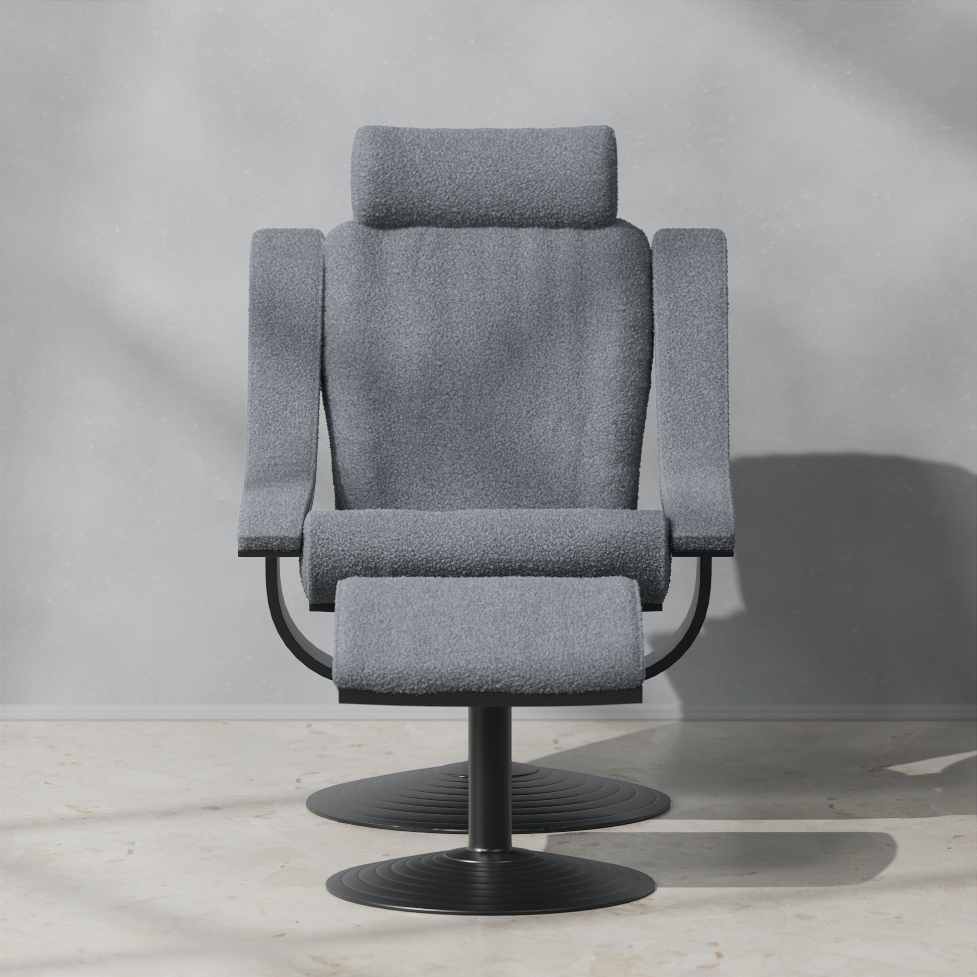 Boucle Dark Grey