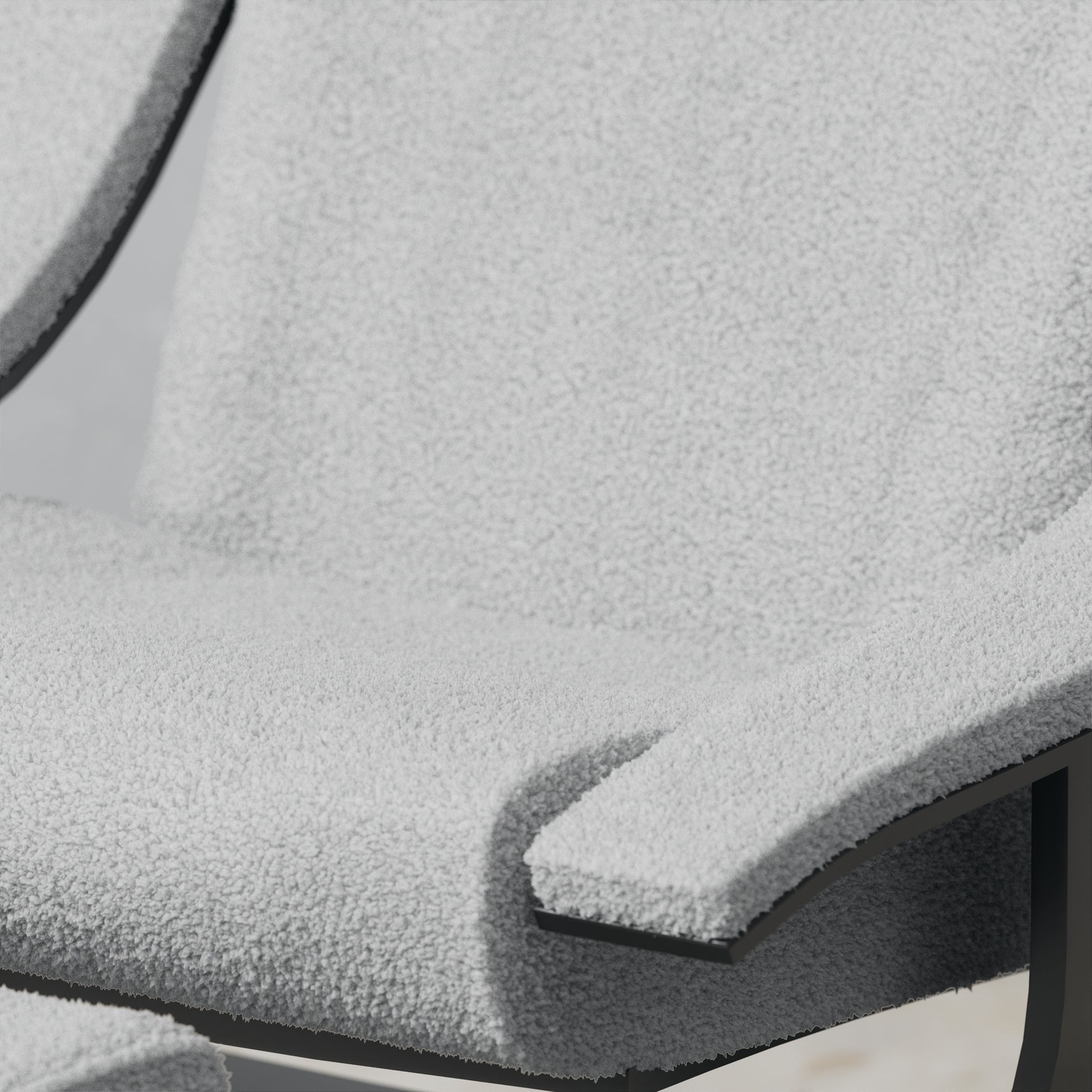 Boucle Light Grey