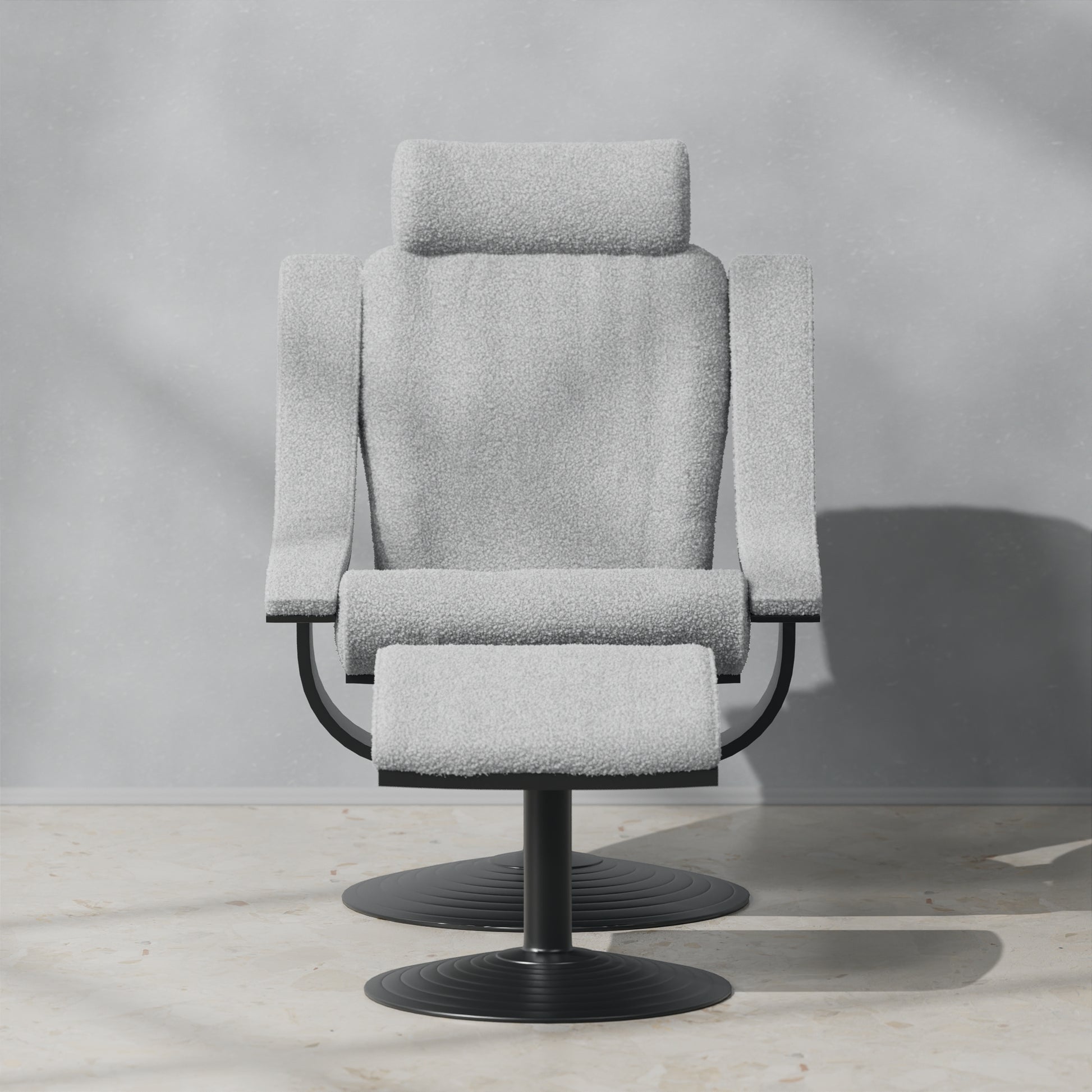 Boucle Light Grey