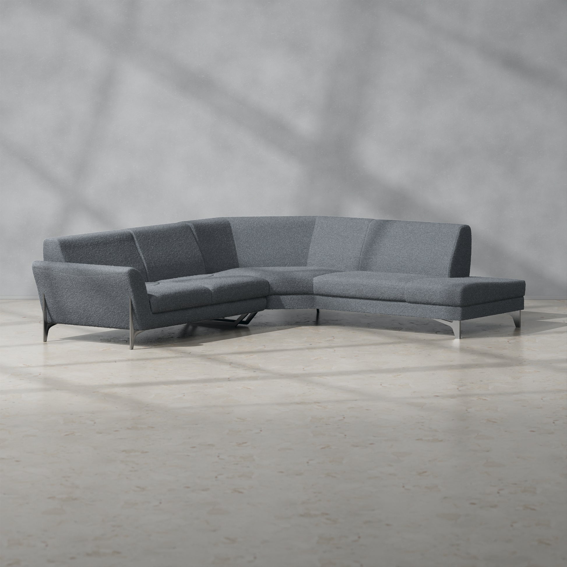 Boucle Dark Grey