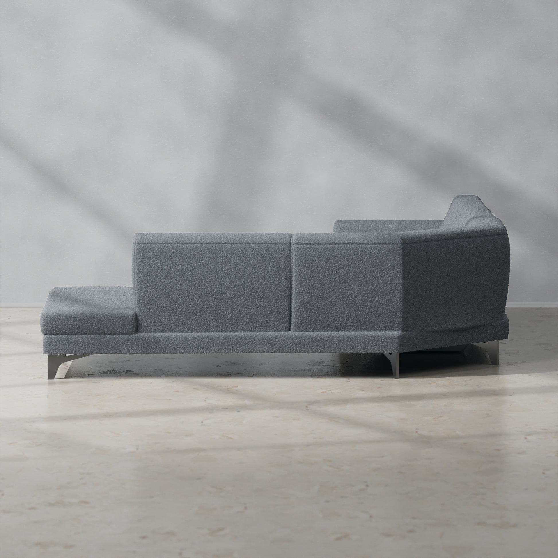Boucle Dark Grey