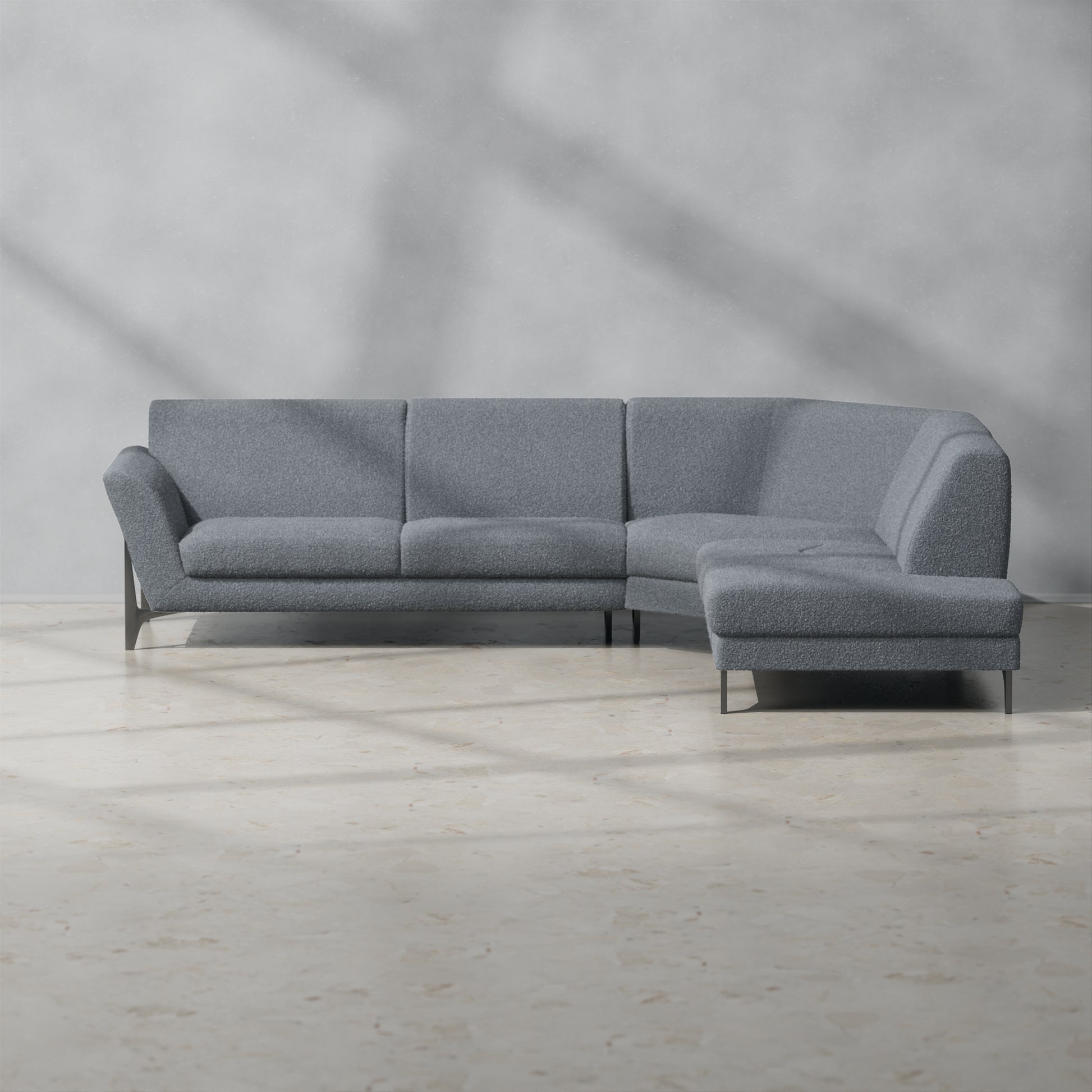 Boucle Dark Grey
