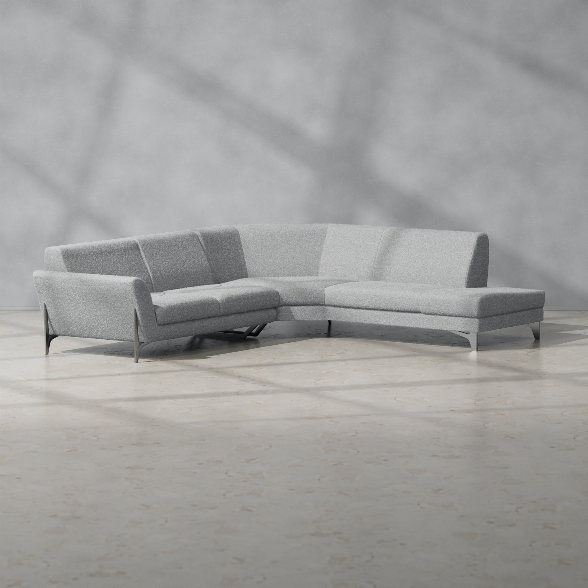 Boucle Light Grey