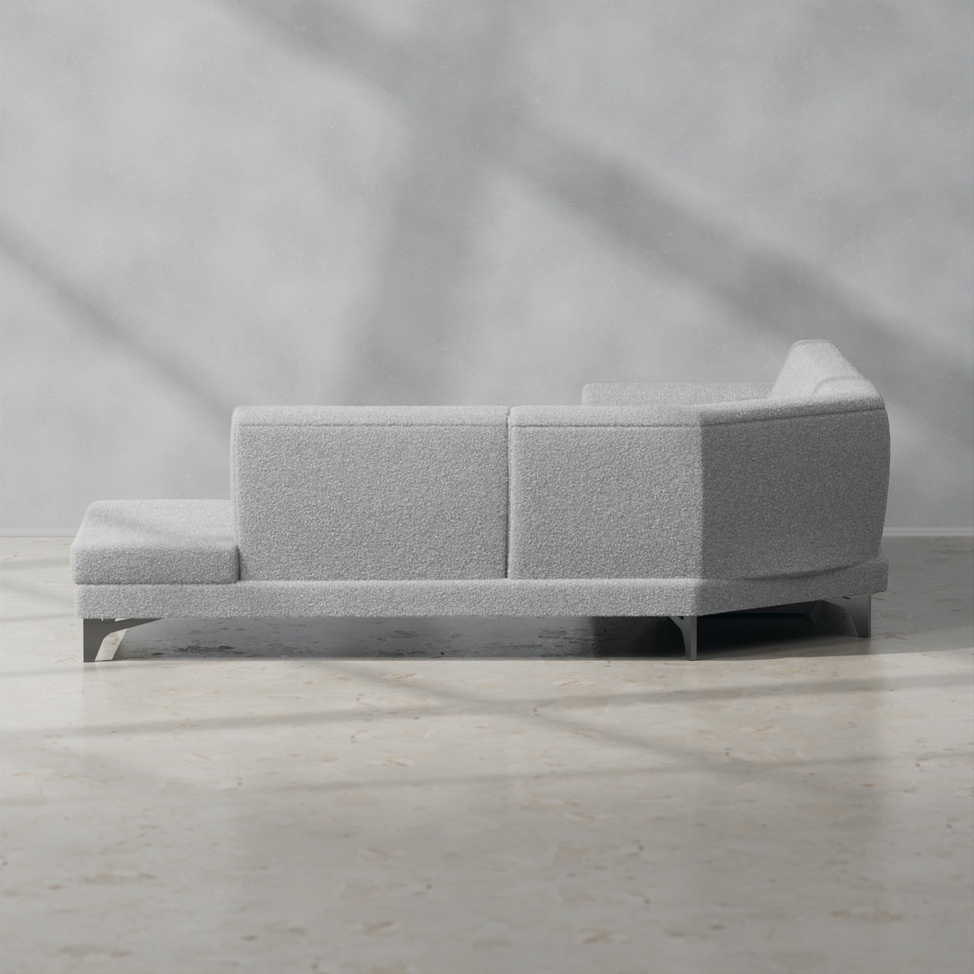 Boucle Light Grey