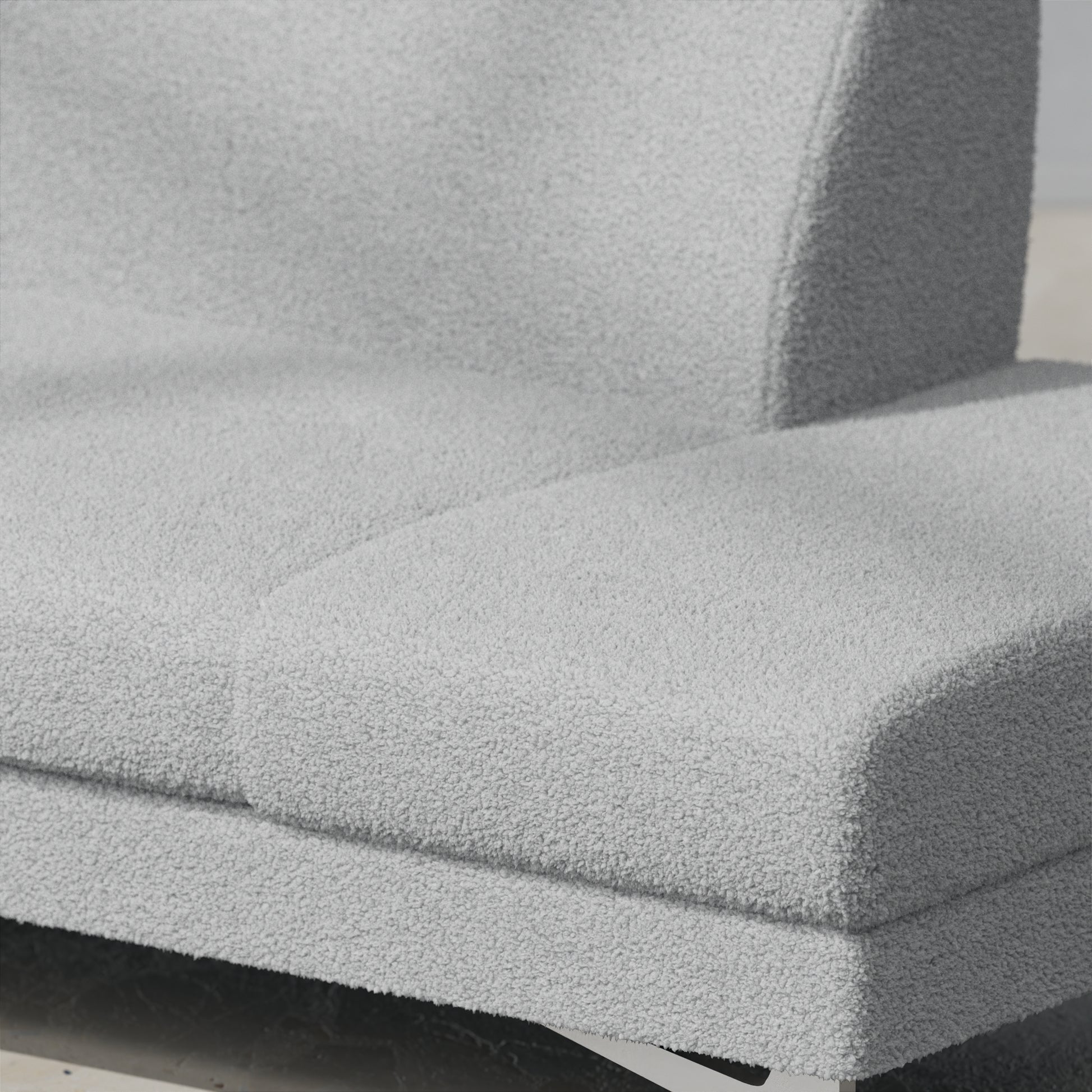 Boucle Light Grey