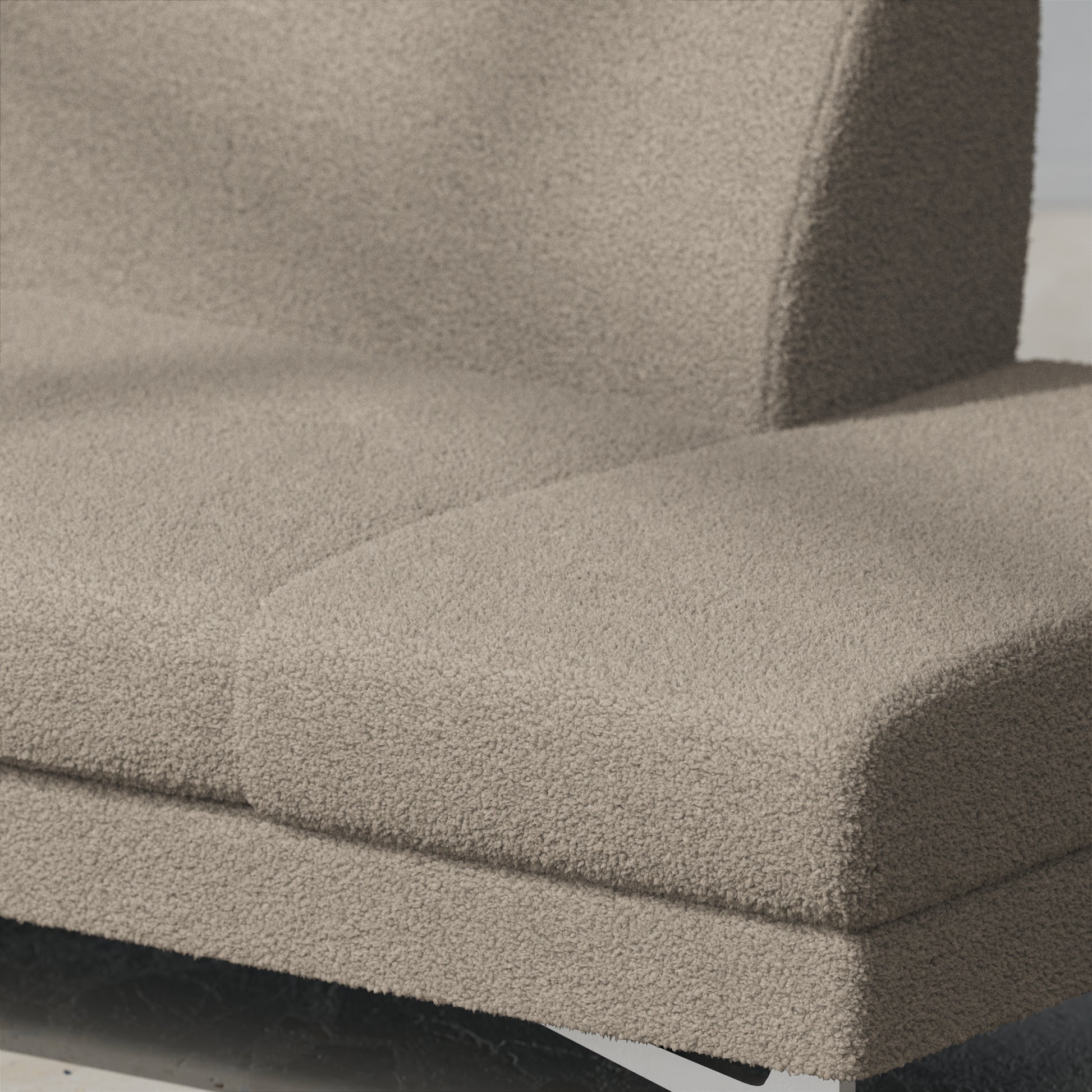 Boucle Taupe