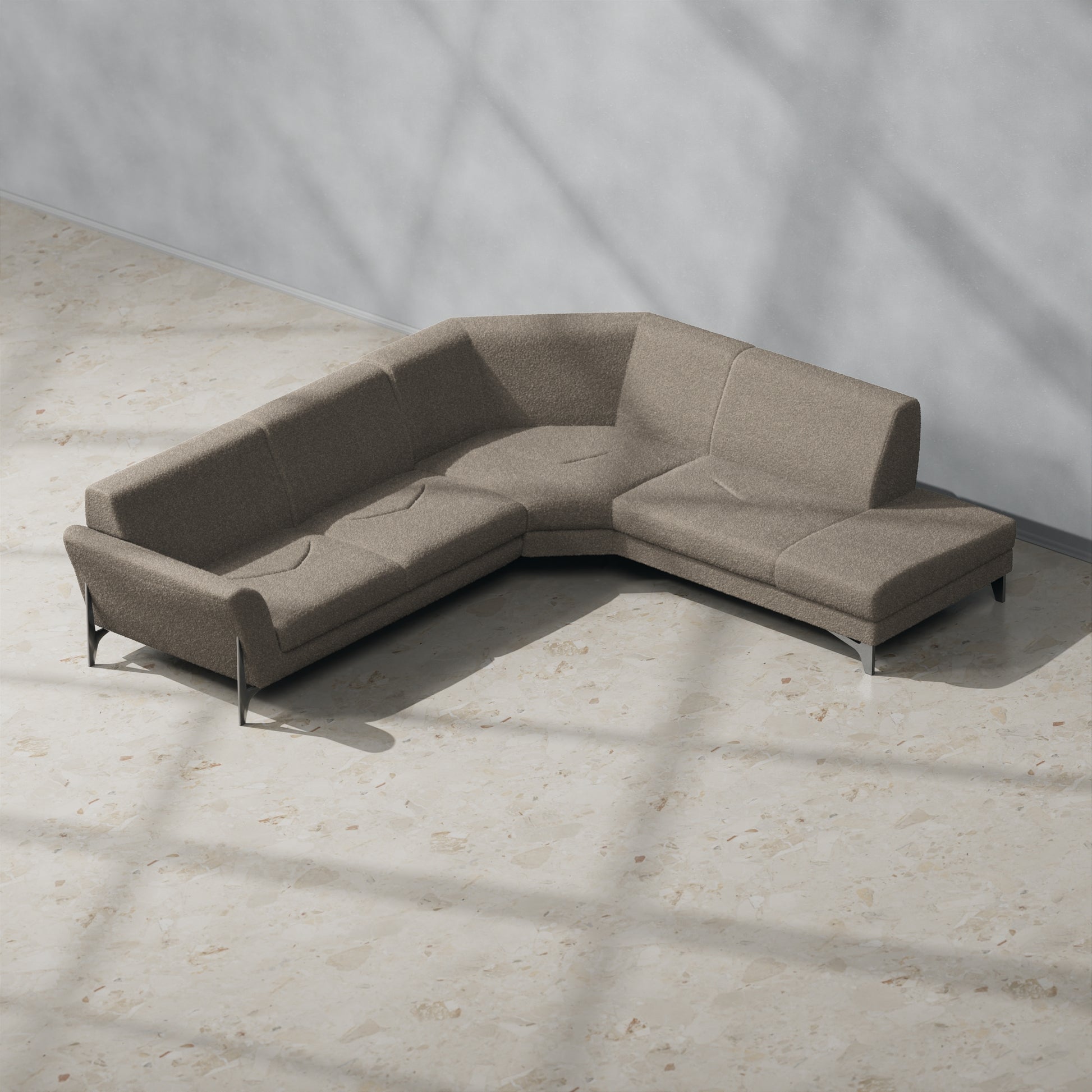 Boucle Taupe