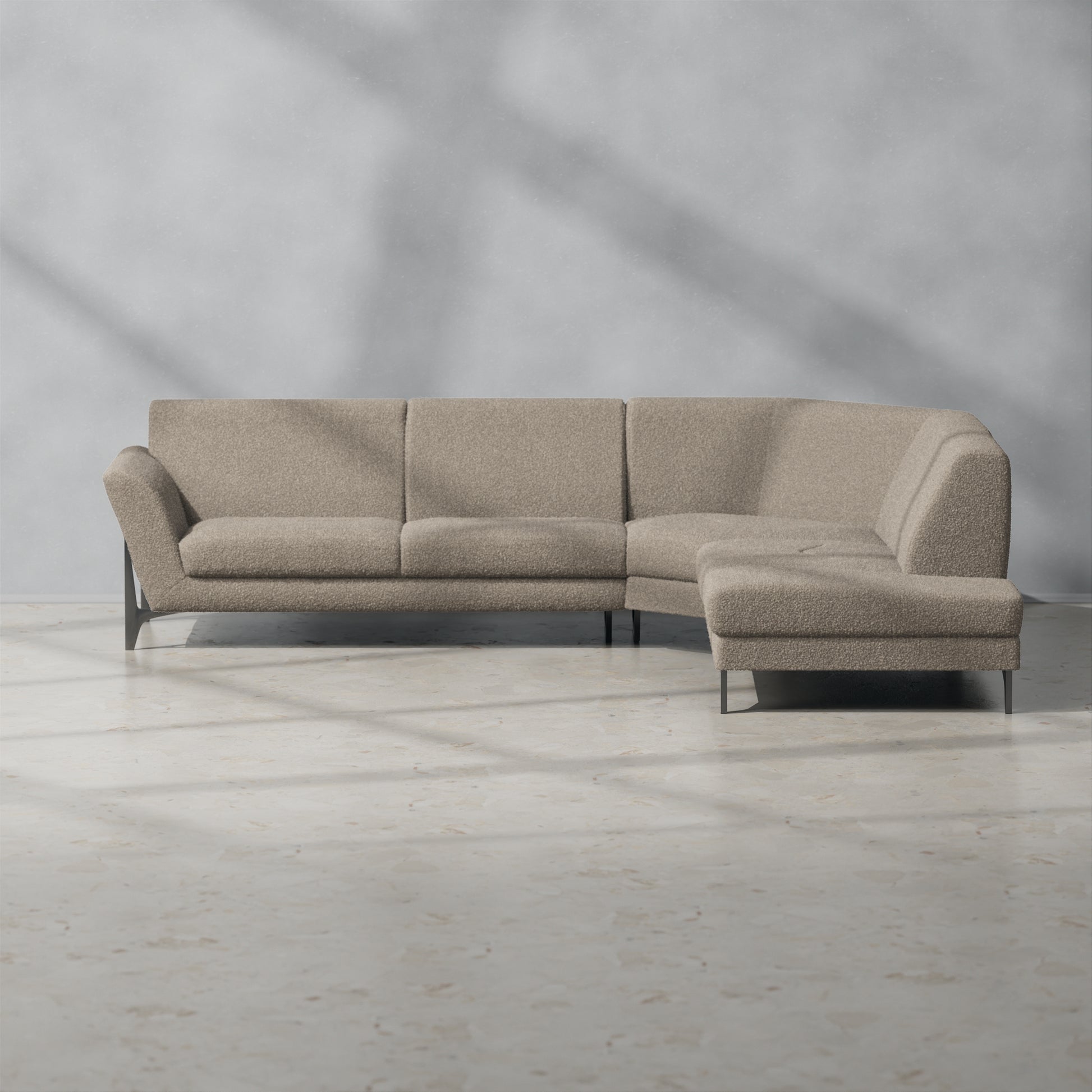 Boucle Taupe