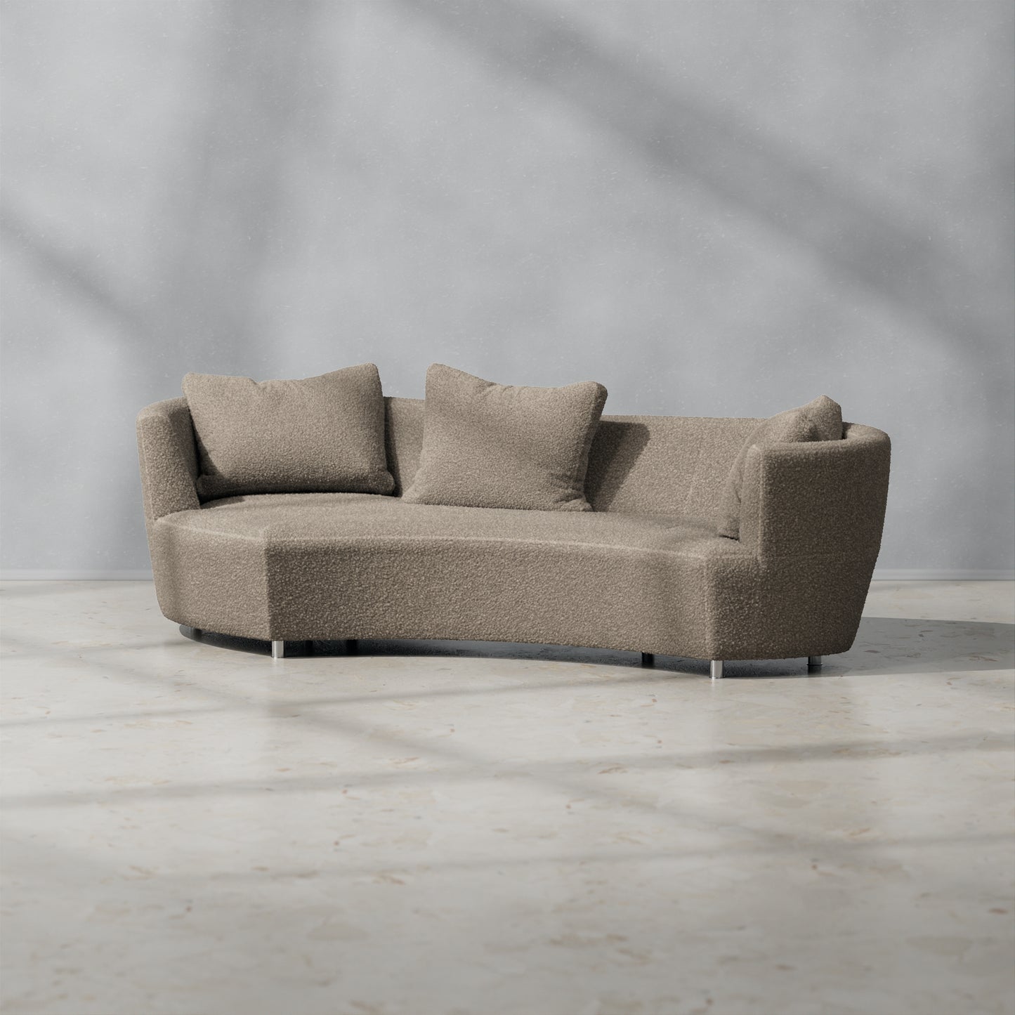 Boucle Taupe