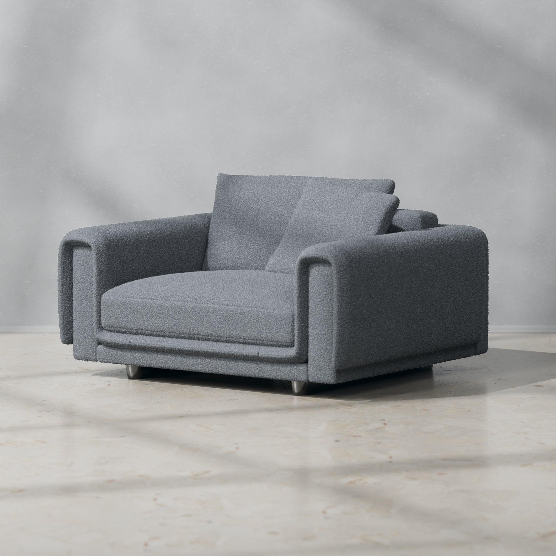 Boucle Dark Grey