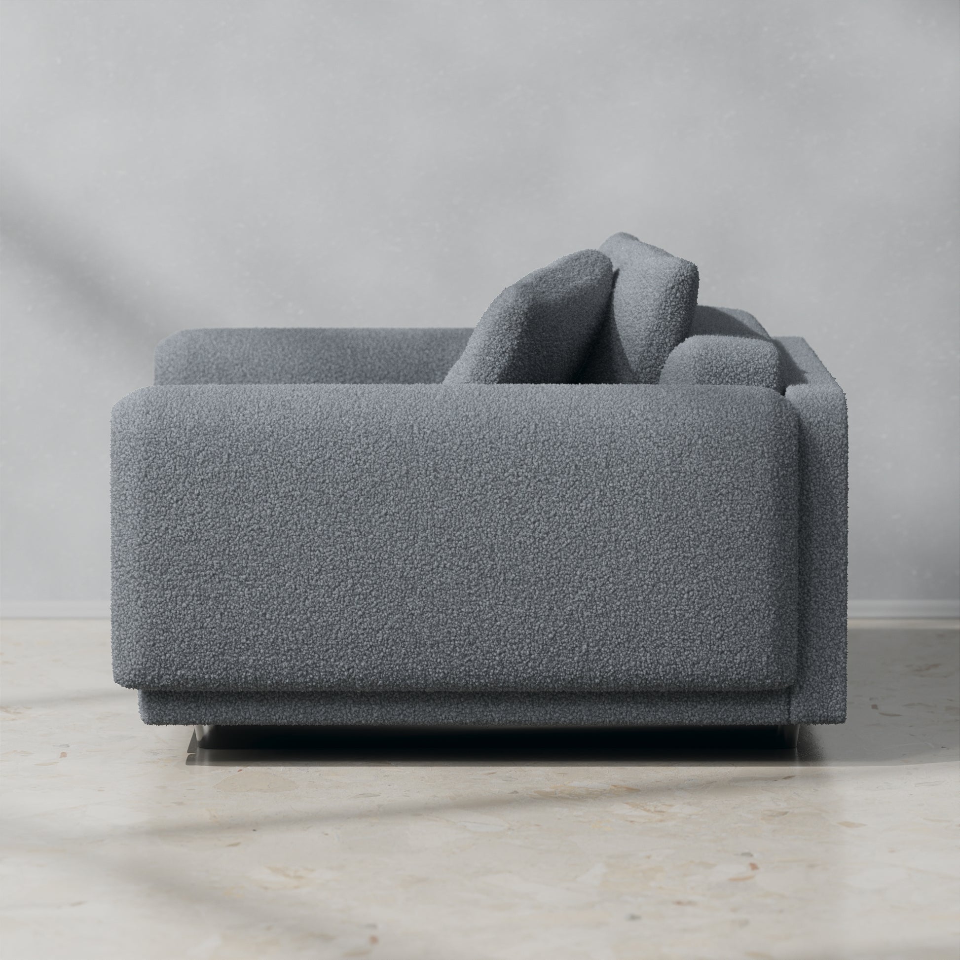 Boucle Dark Grey