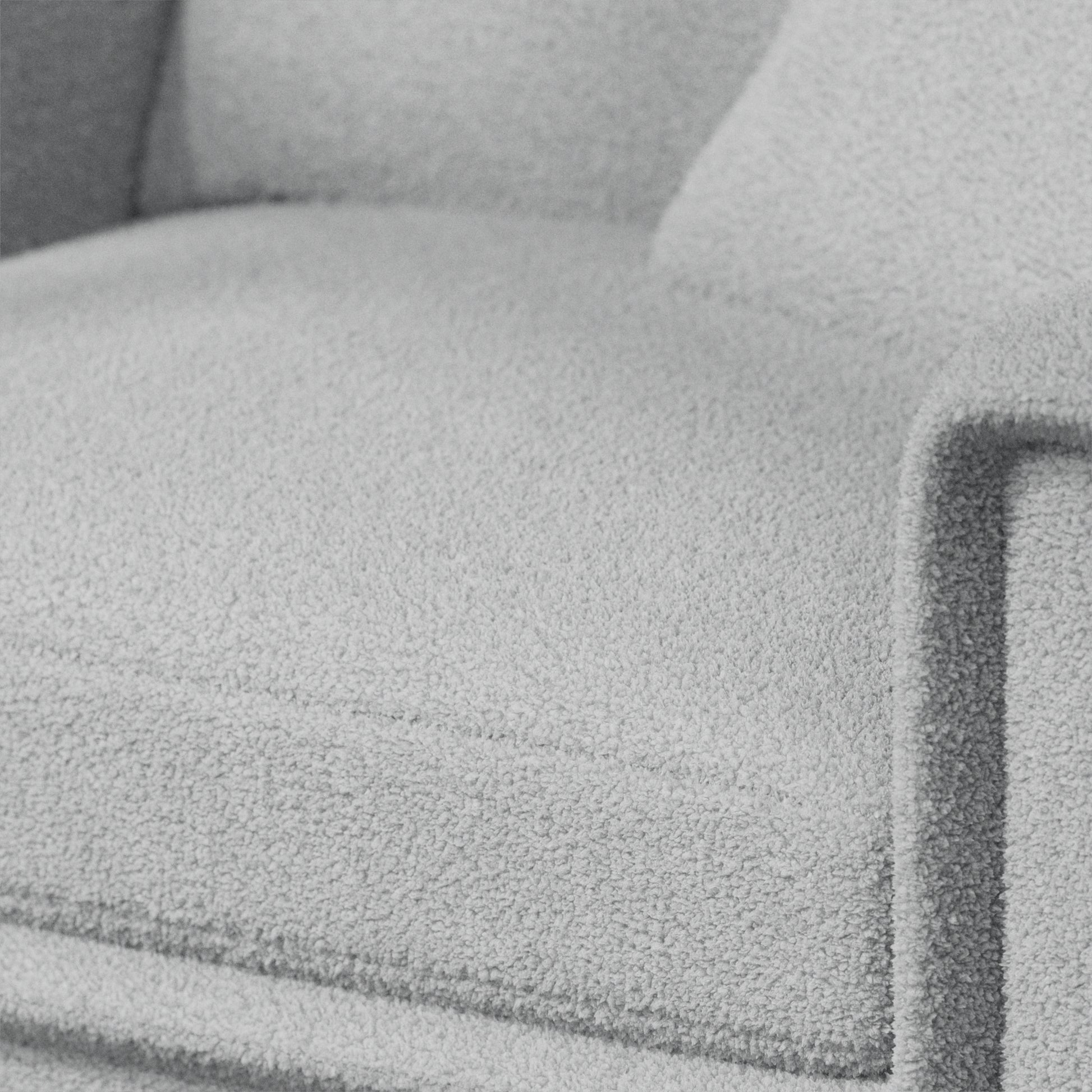 Boucle Light Grey