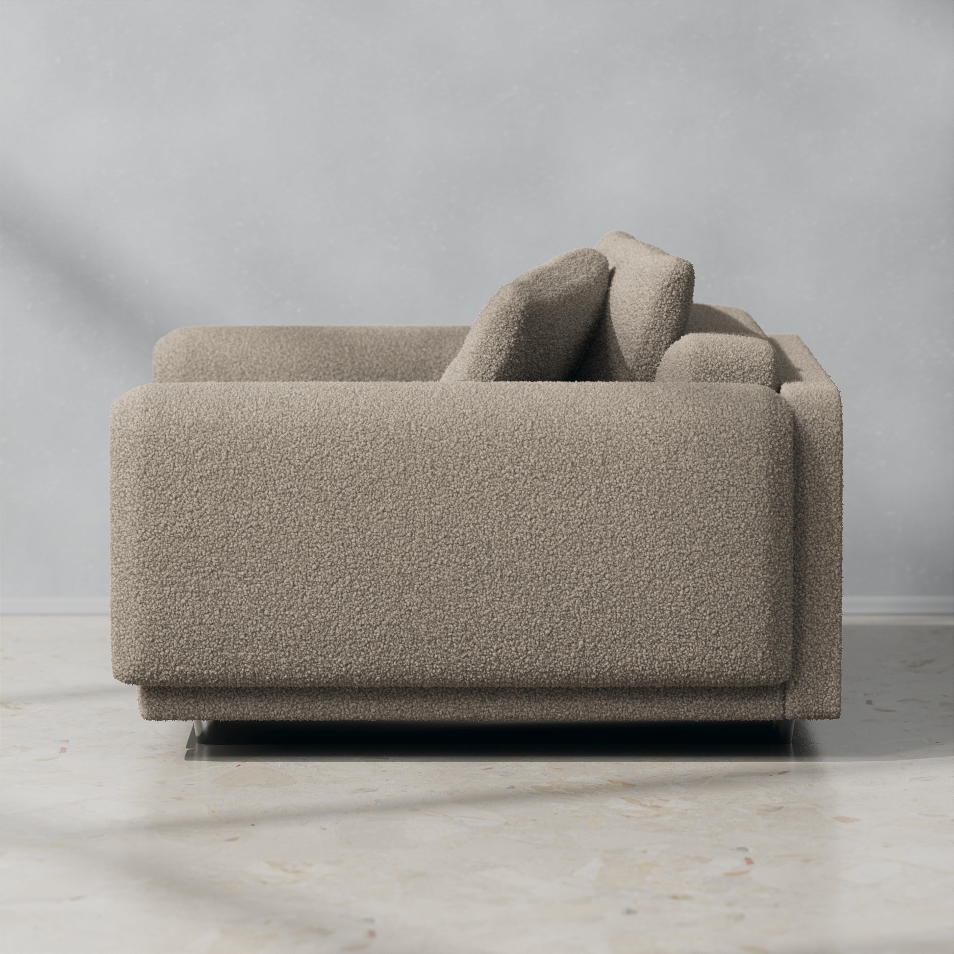 Boucle Taupe