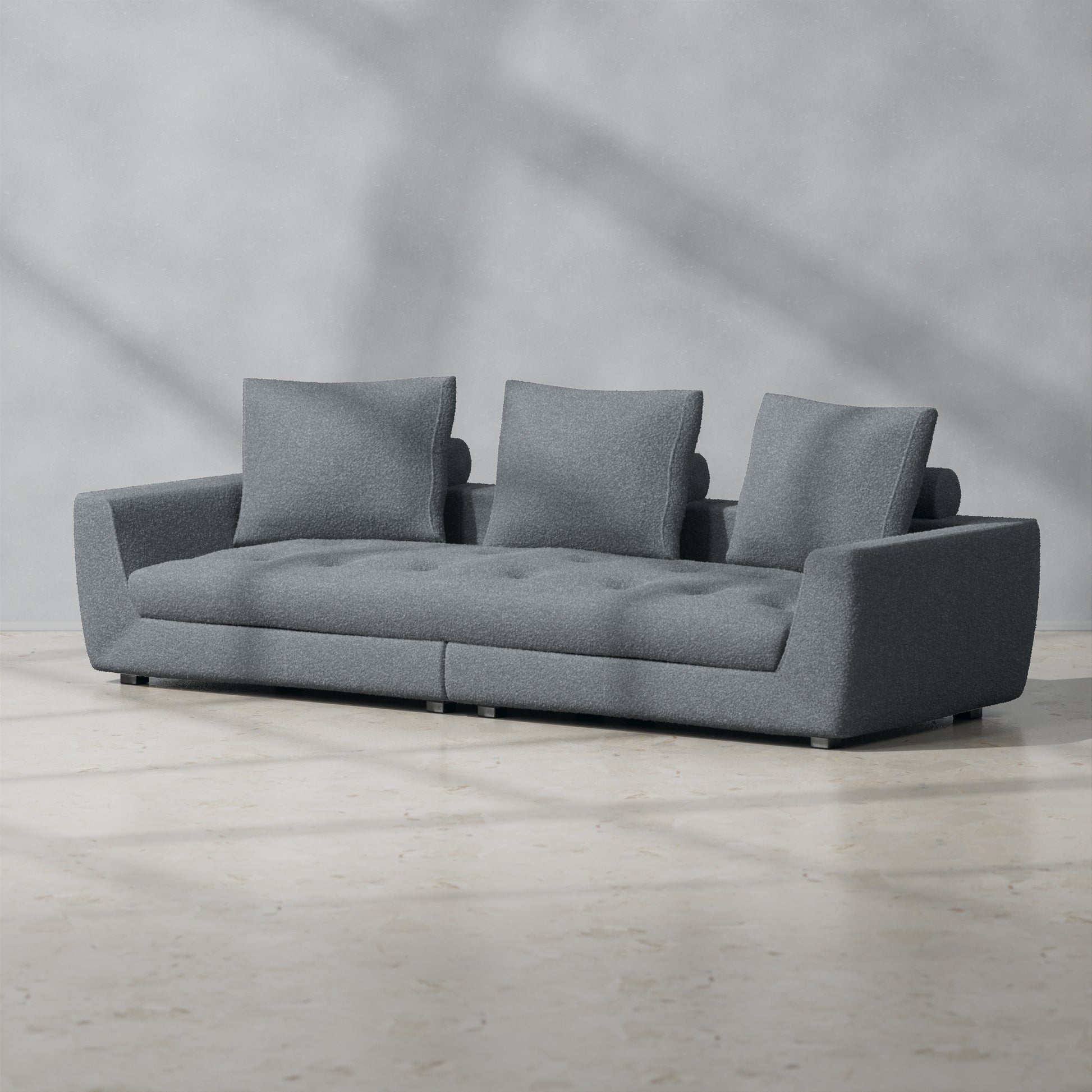Boucle Dark Grey