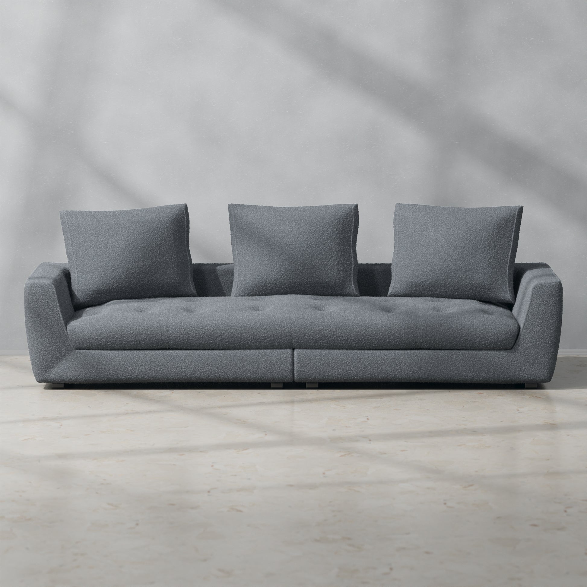 Boucle Dark Grey