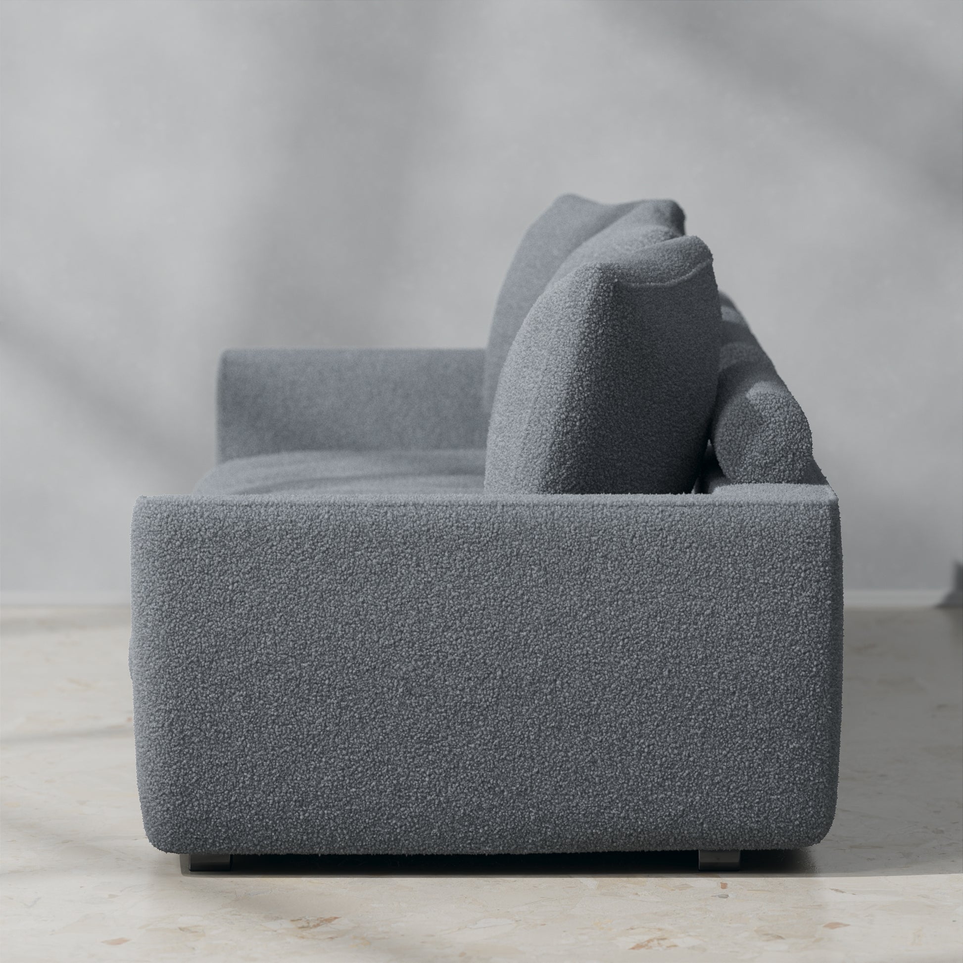 Boucle Dark Grey