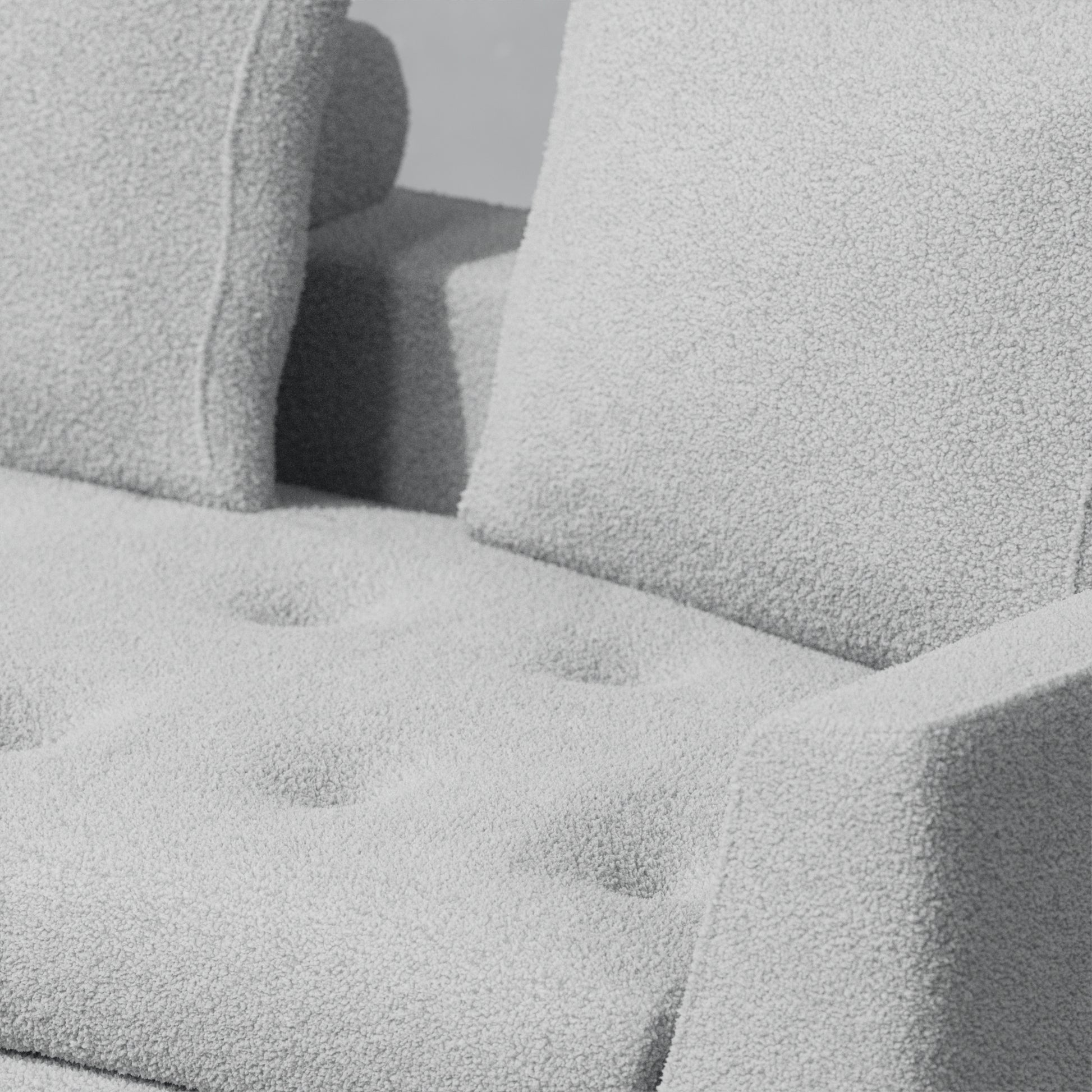 Boucle Light Grey