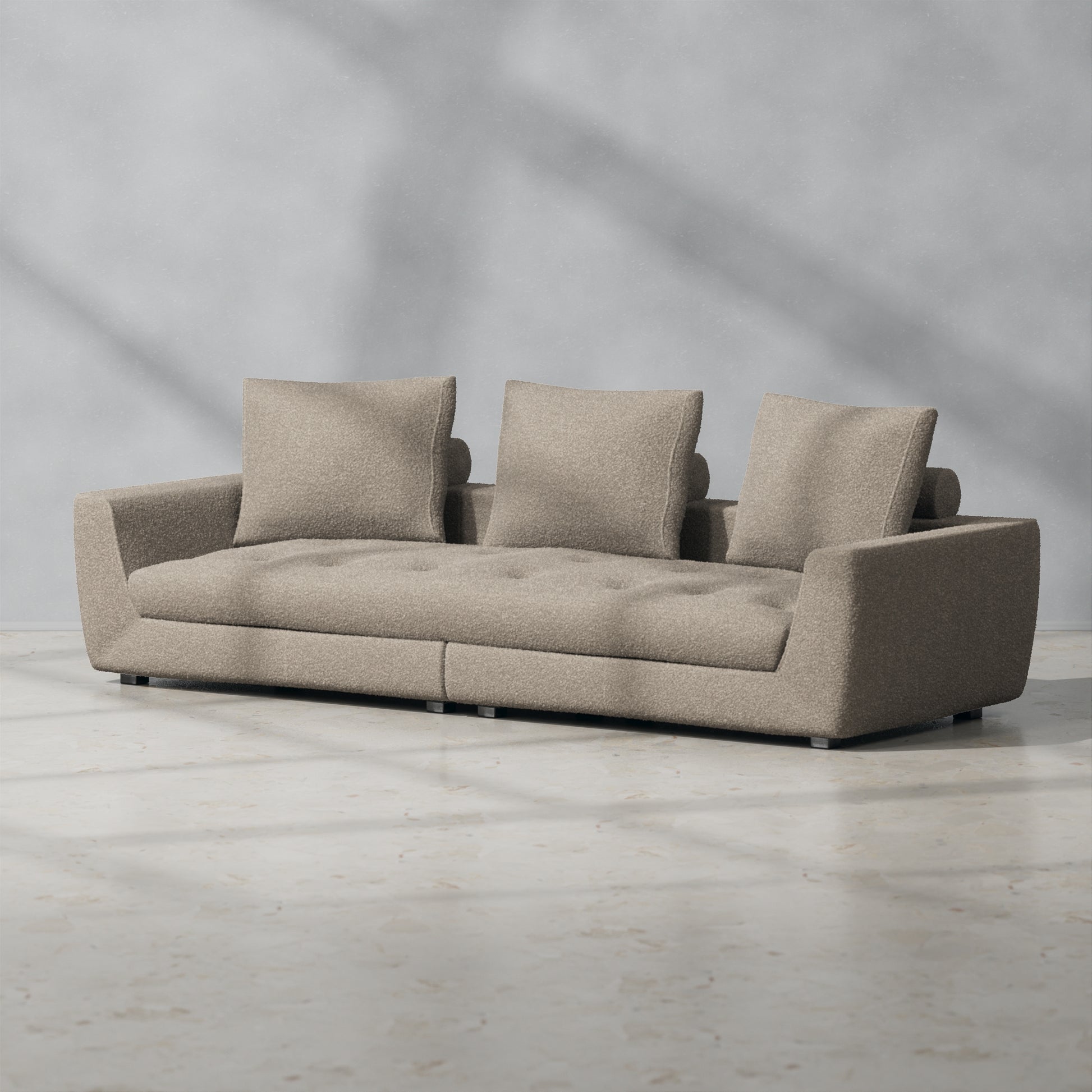 Boucle Taupe