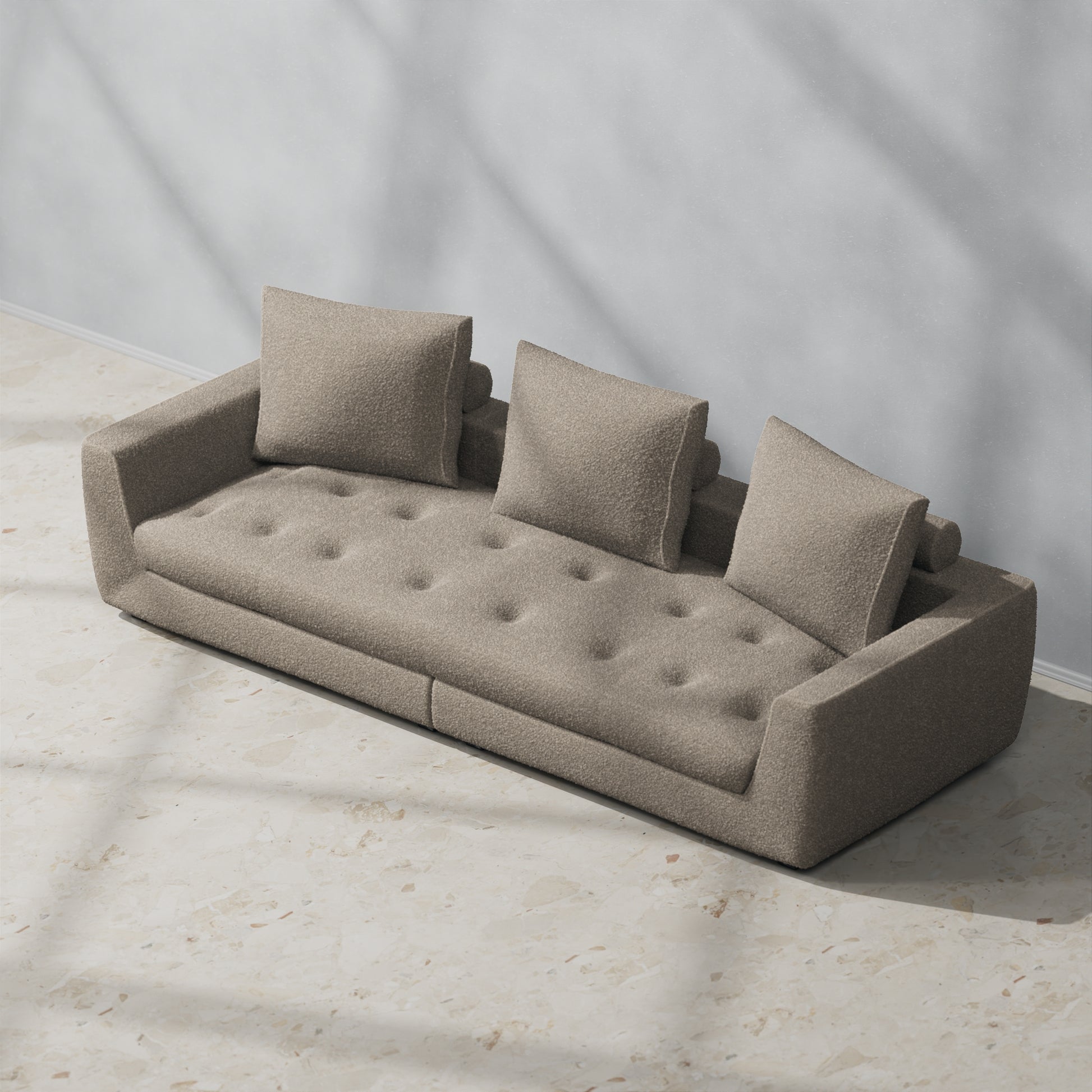 Boucle Taupe