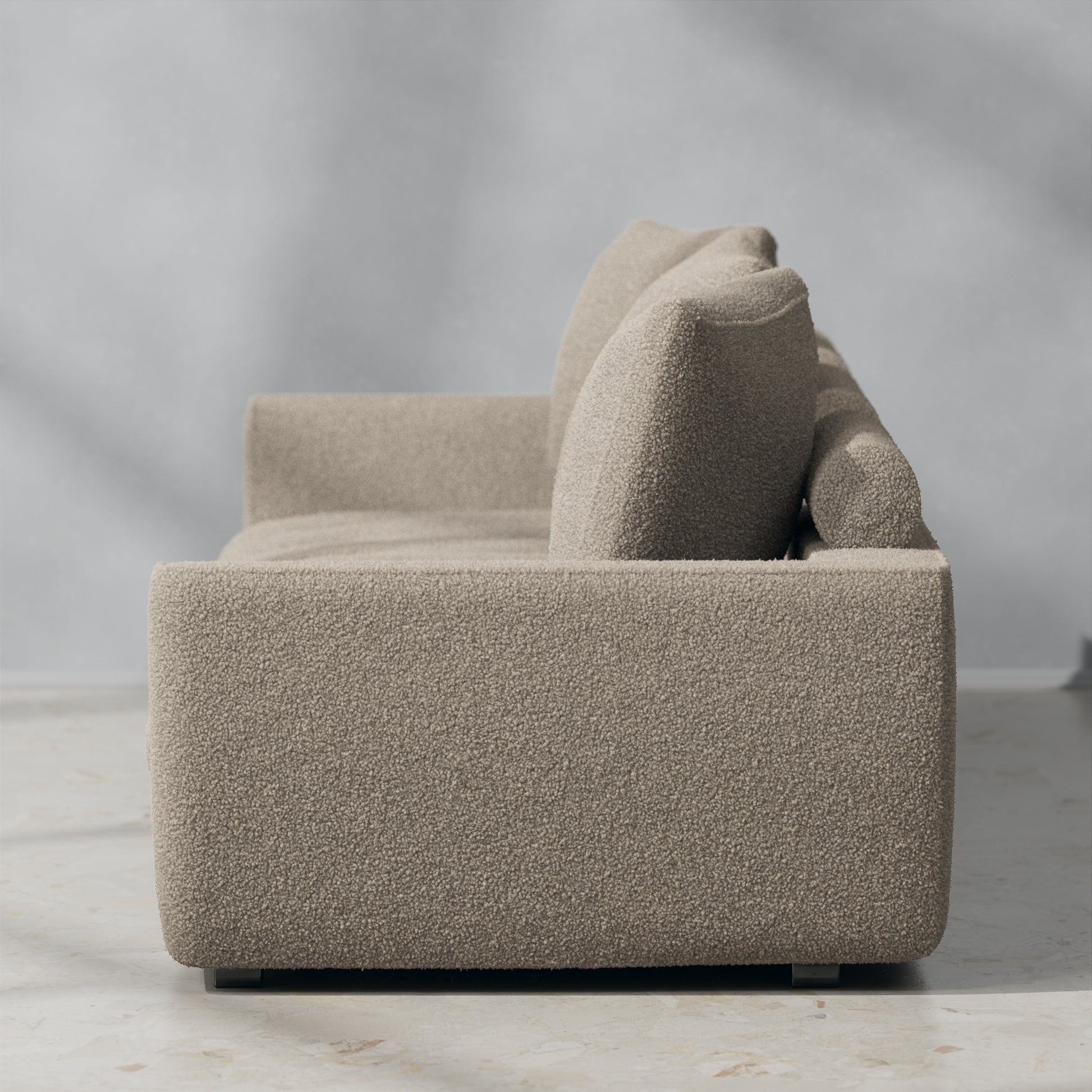 Boucle Taupe