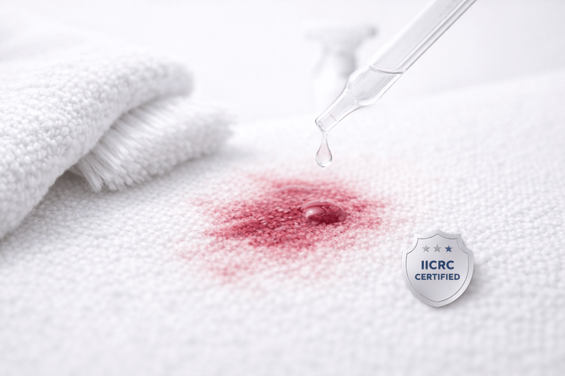 IICRC-Certified Stain Removal